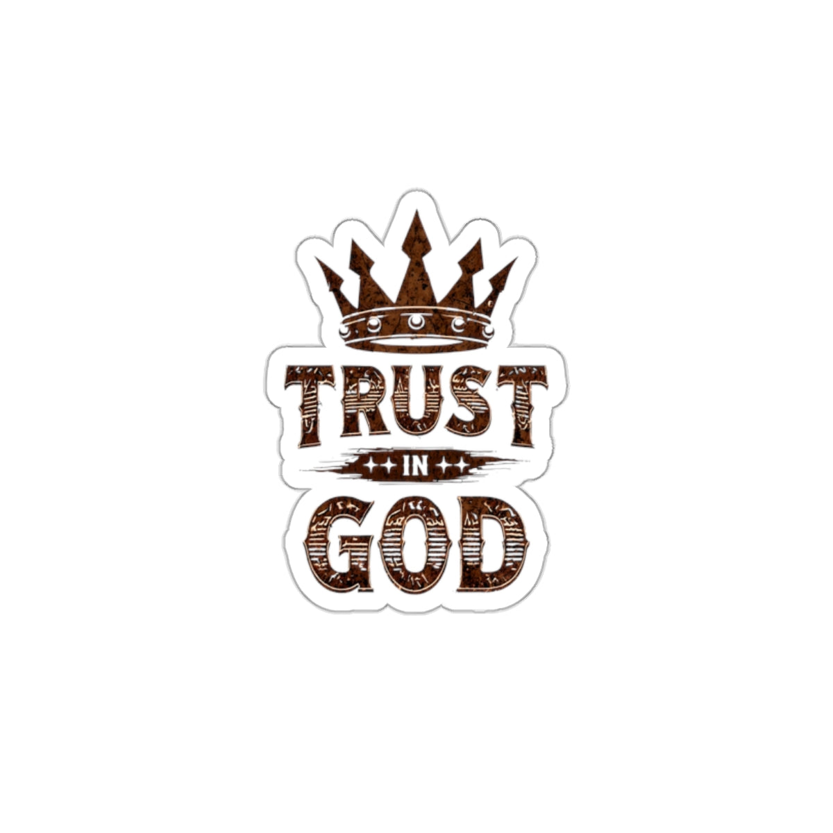 Trust in God Die-Cut Stickers
