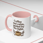 Coffee and calm, guided by His light. | Coffee Mug