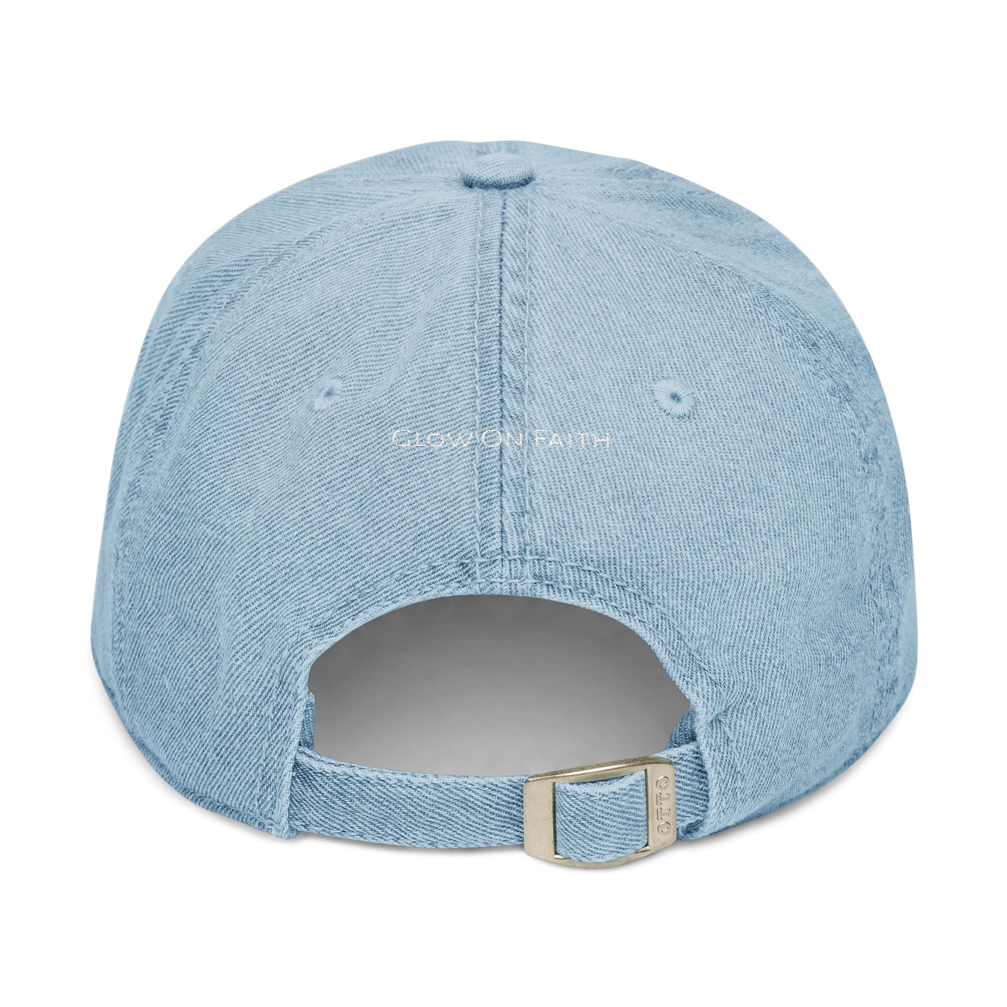 Faith is my crown. | Denim Hat (Embroidery)