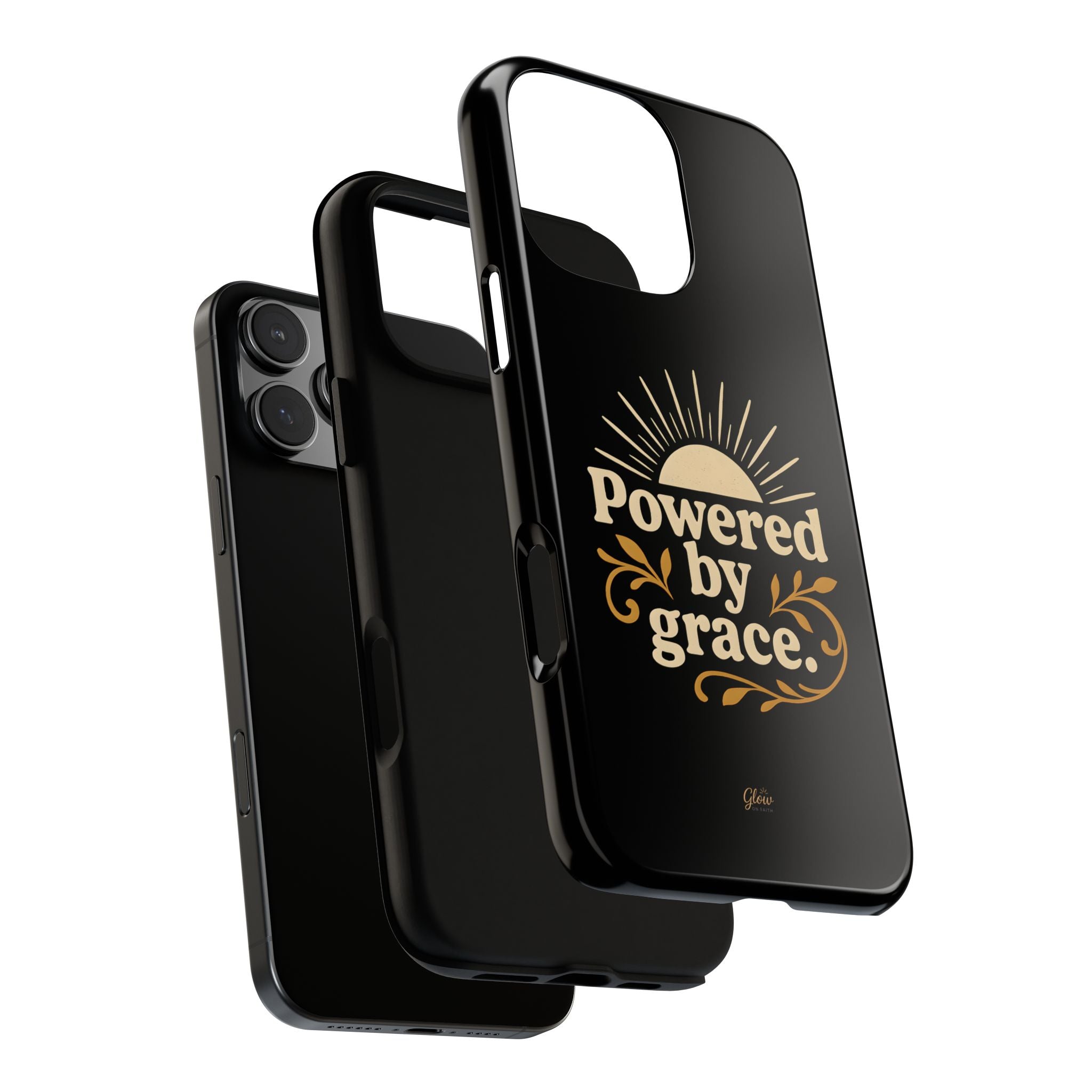 Powered by Grace | Phone Case