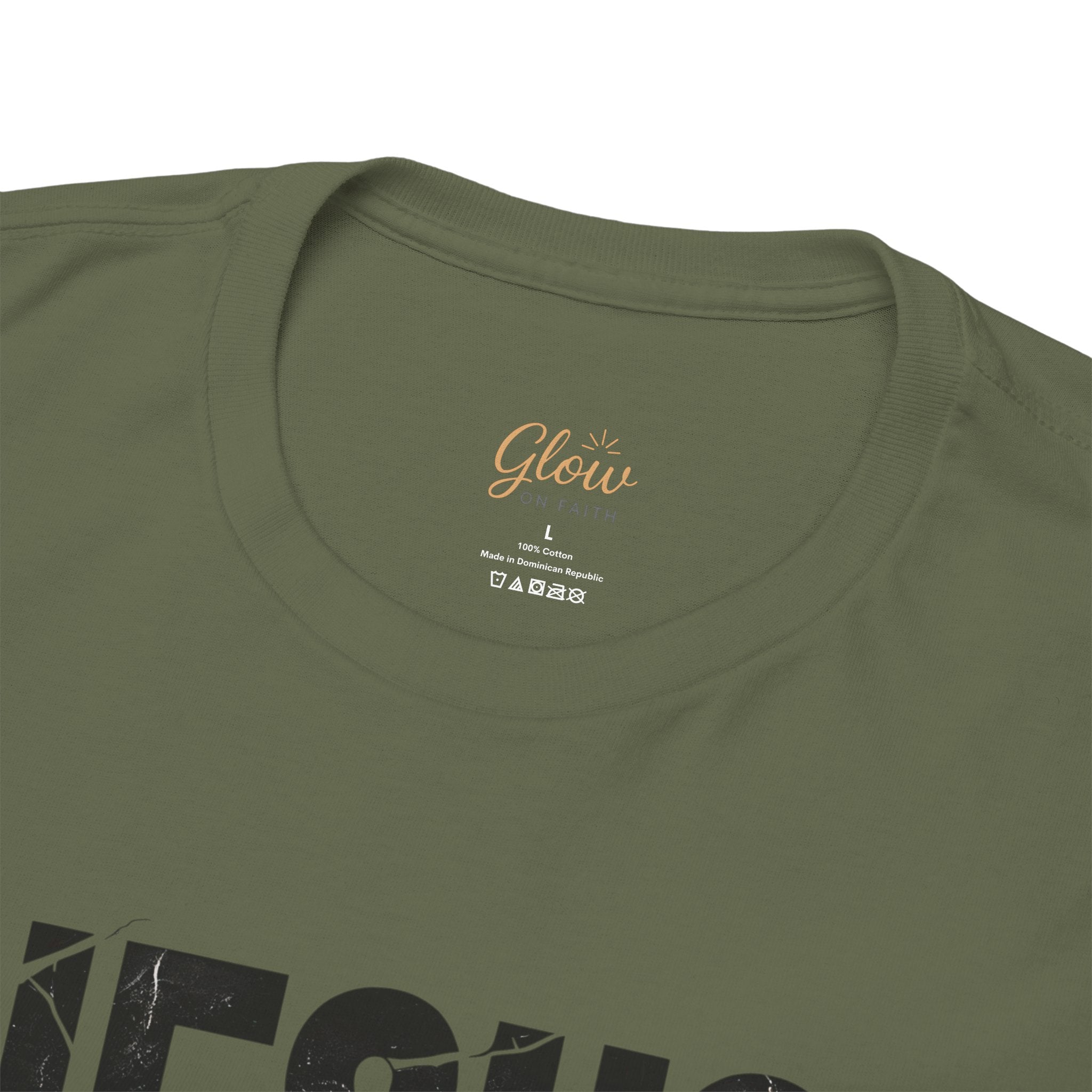 Jesus Never Fails | Unisex Heavy Cotton Tee