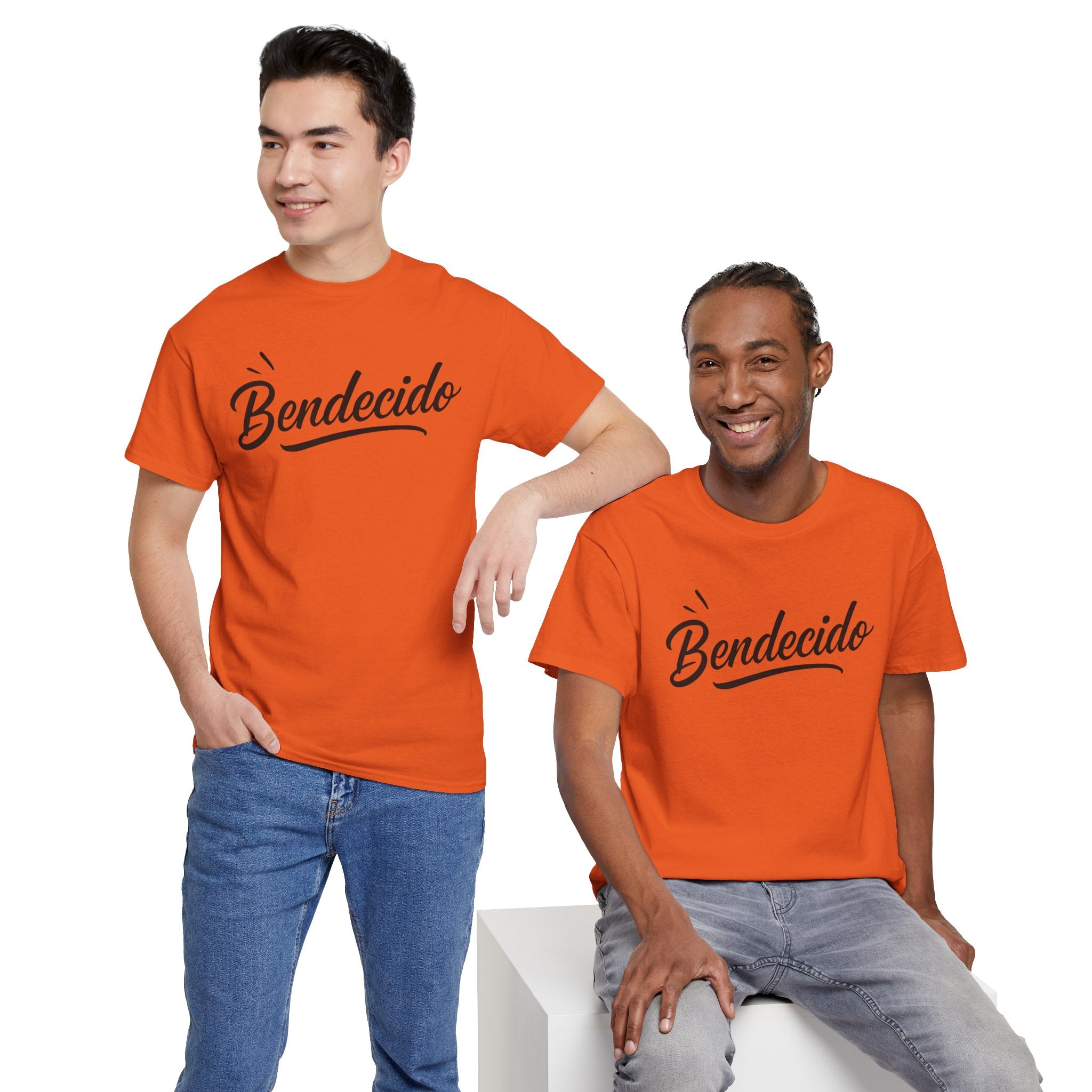 Bendecido (Blessed masculine) | Unisex Heavy Cotton Tee