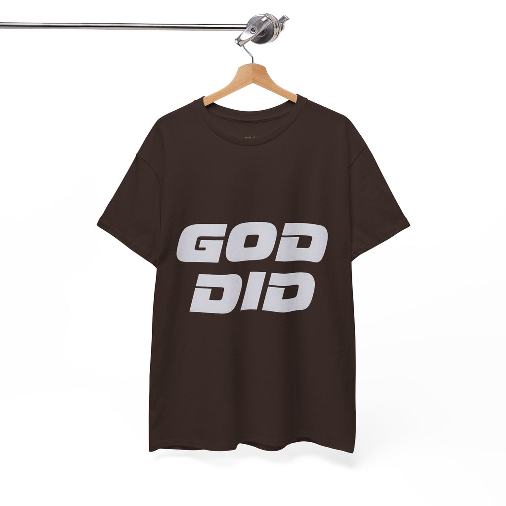 God Did | Unisex Heavy Cotton Tee