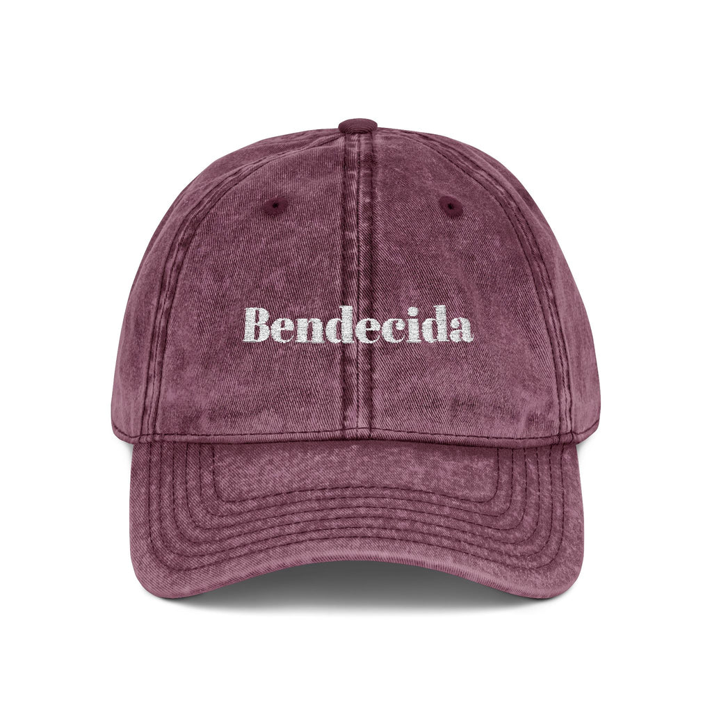 Bendecida (Blessed feminine) | Vintage Cap (Embroidery)