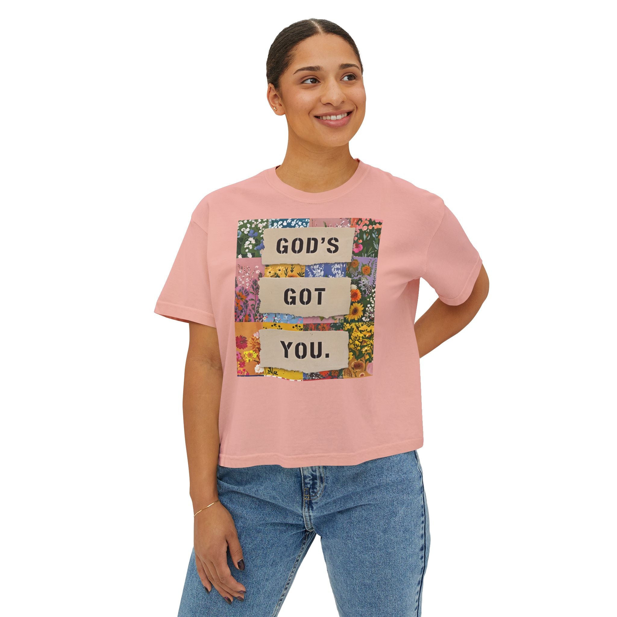 God's Got You | Women's Boxy Tee