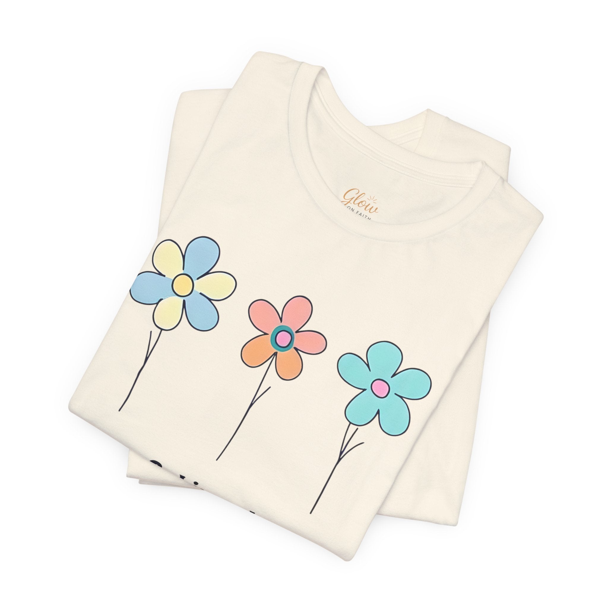 Floral God Is Good | Unisex Short Sleeve Shirt