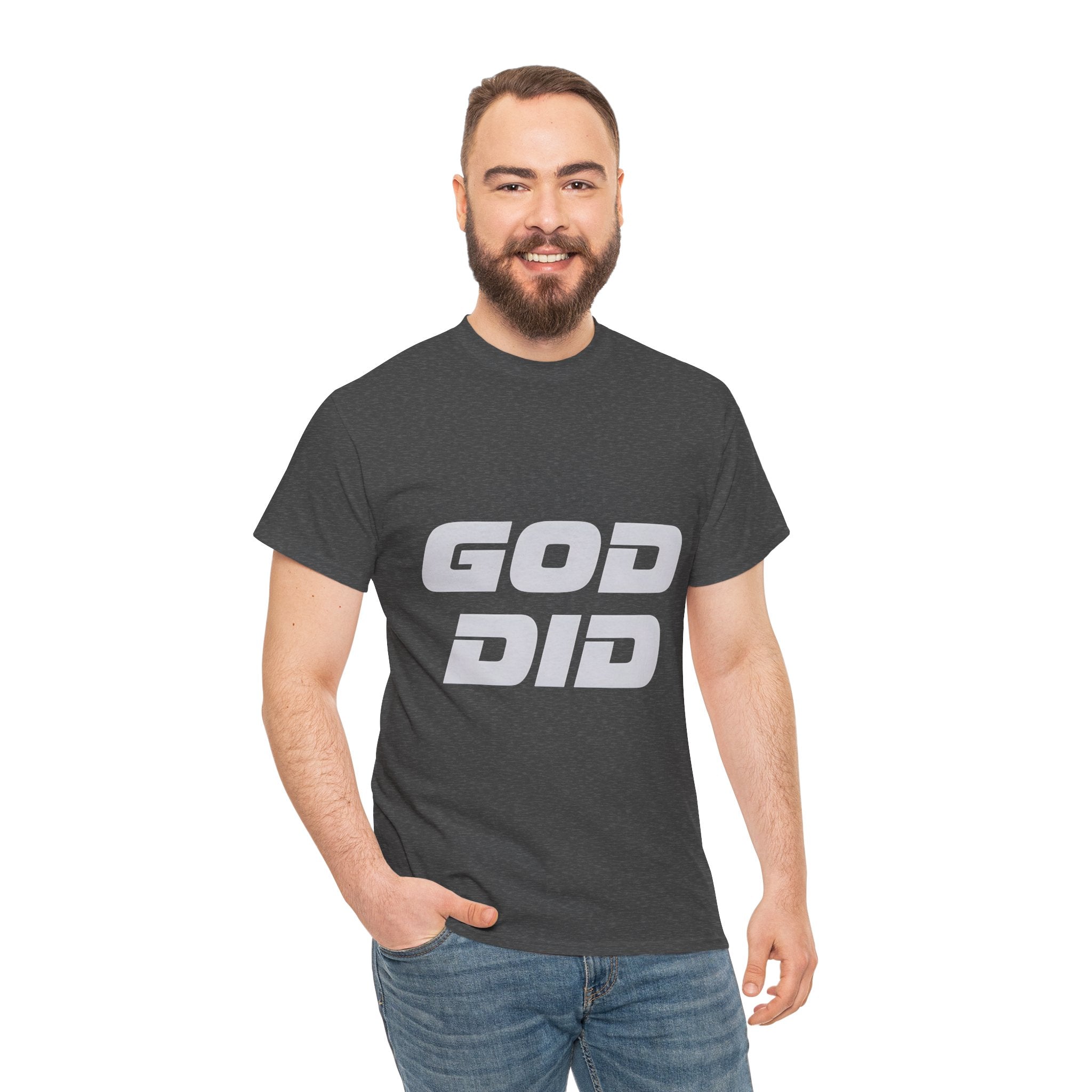 God Did | Unisex Heavy Cotton Tee