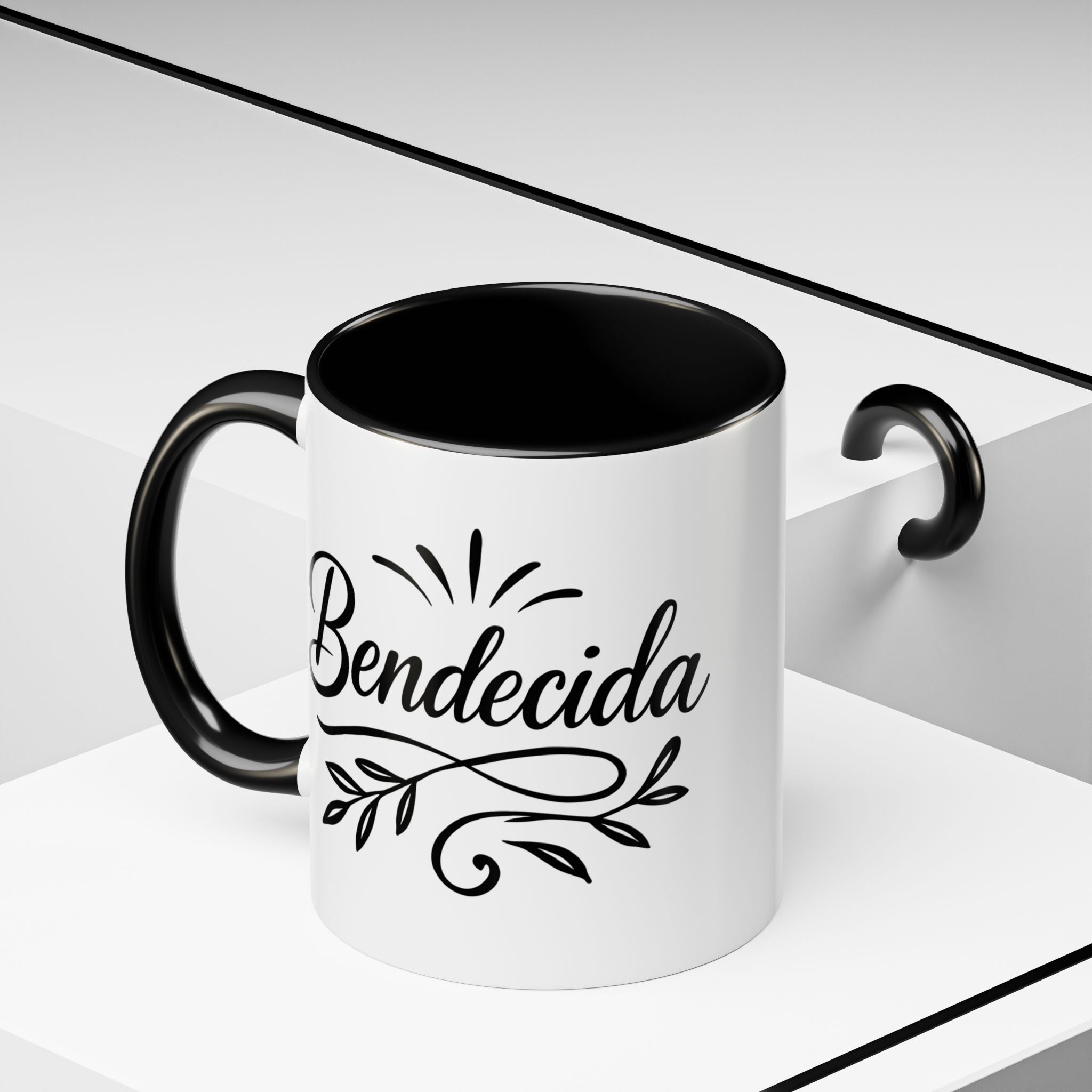 Bendecida | Accent Coffee Mug