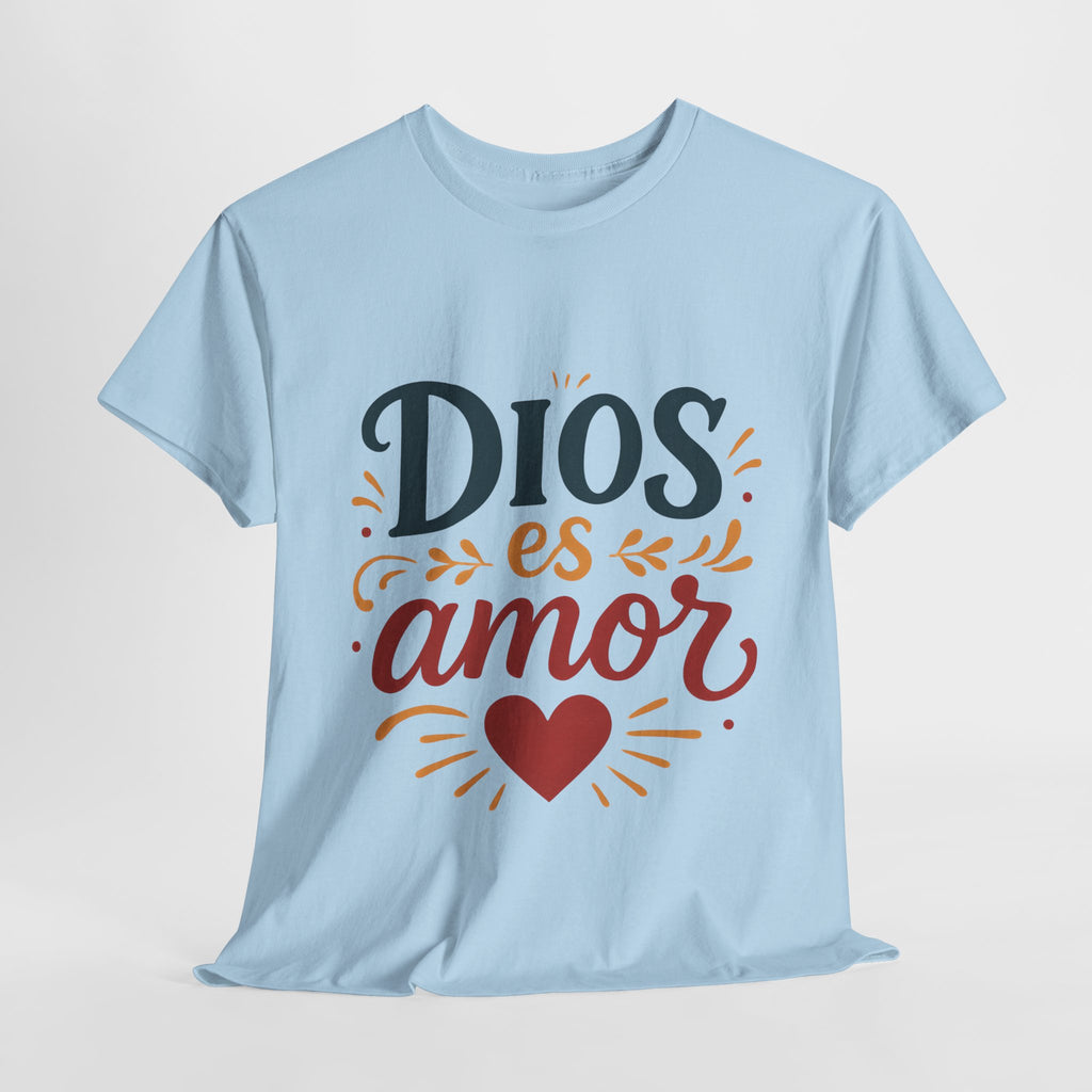 Dios es amor/God is Love | Unisex Heavy Cotton Tee