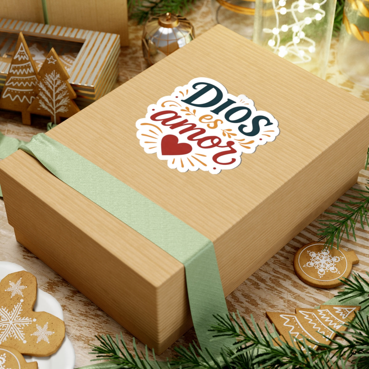 Dios es amor | Kiss-Cut Stickers
