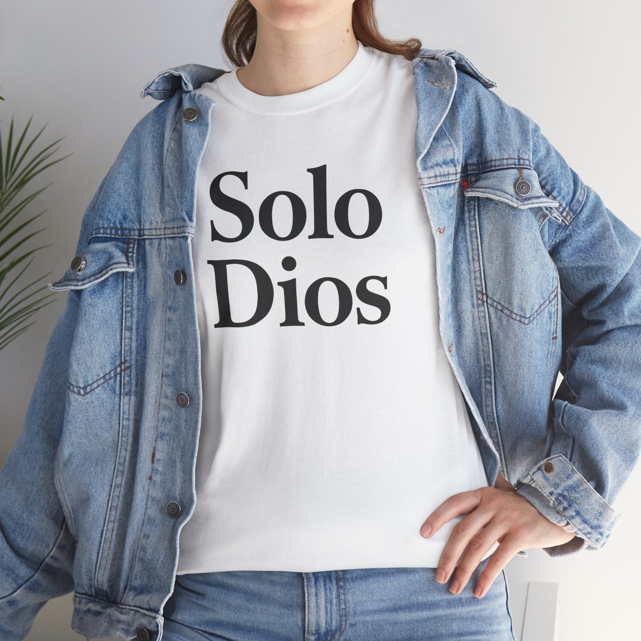 Solo Dios (Only God) | Unisex Cotton Tee