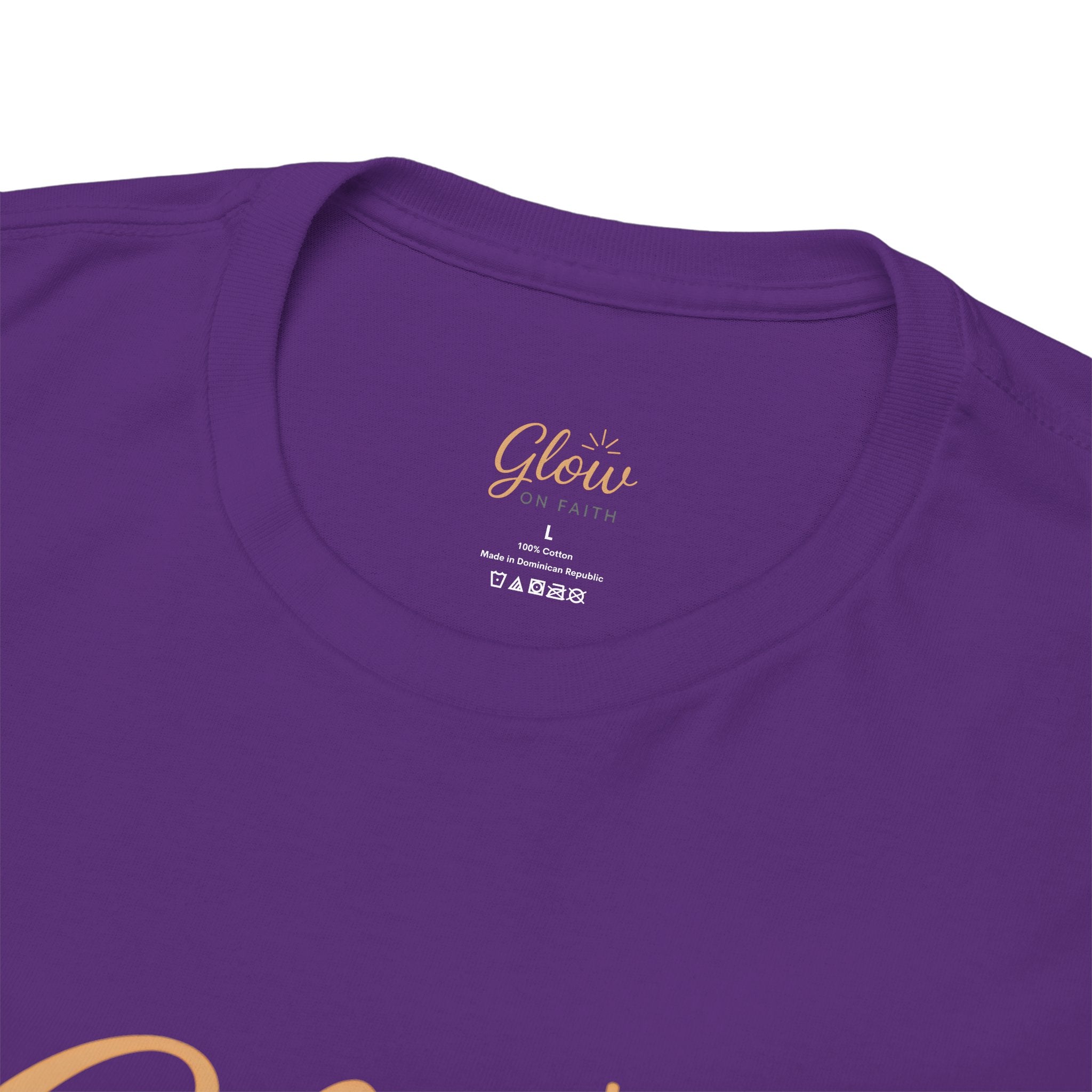 Glow on Faith | Unisex Heavy Cotton Tee