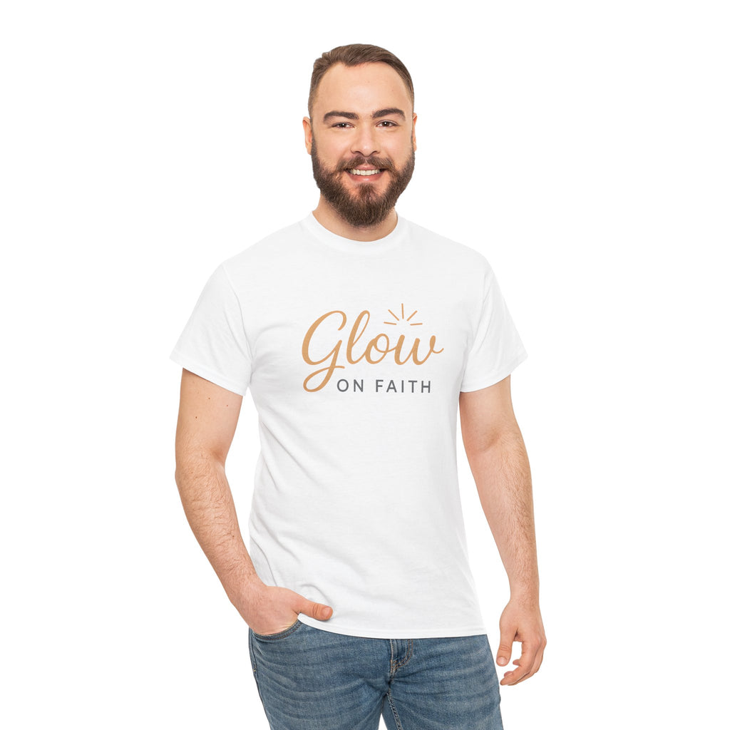 Glow on Faith | Unisex Heavy Cotton Tee