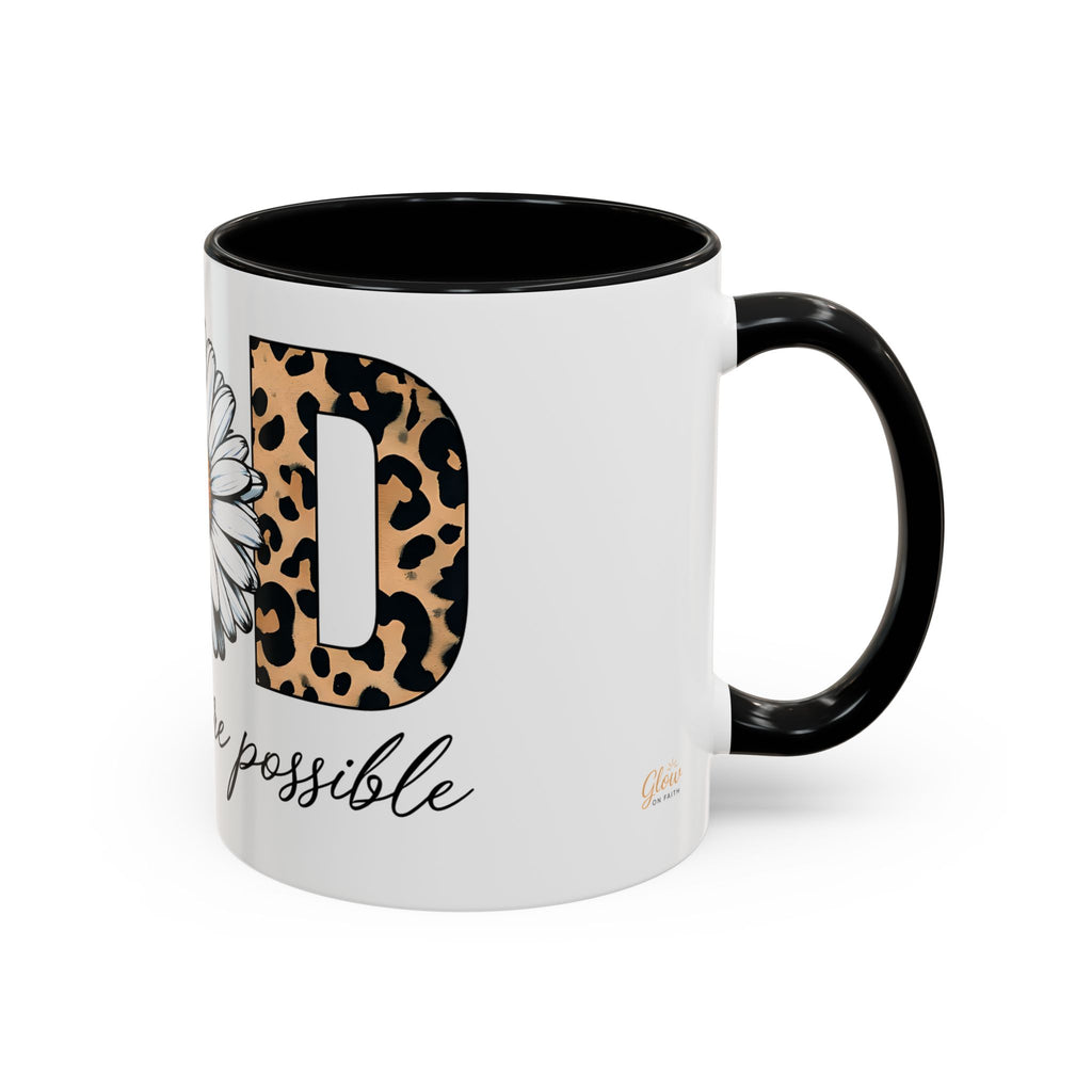 God all things are possible | Coffee Mug