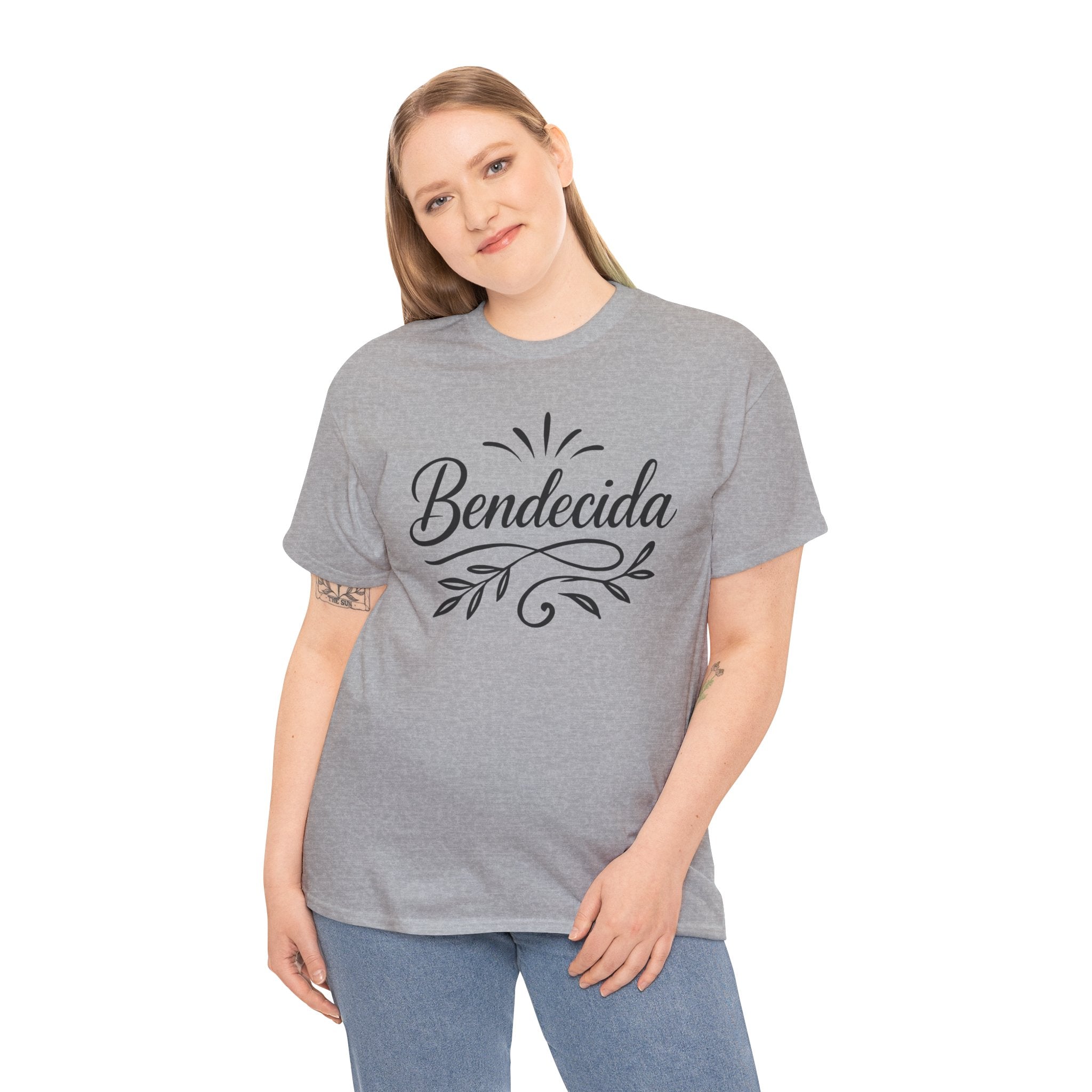 Bendecida (Blessed feminine) | Unisex Heavy Cotton Tee