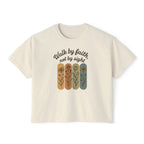 Walk by Faith, not by sight | Women's Boxy Tee