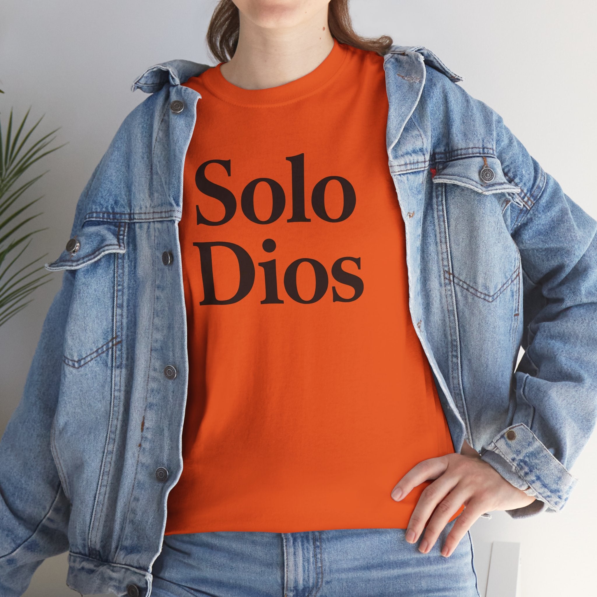 Solo Dios (Only God) | Unisex Cotton Tee