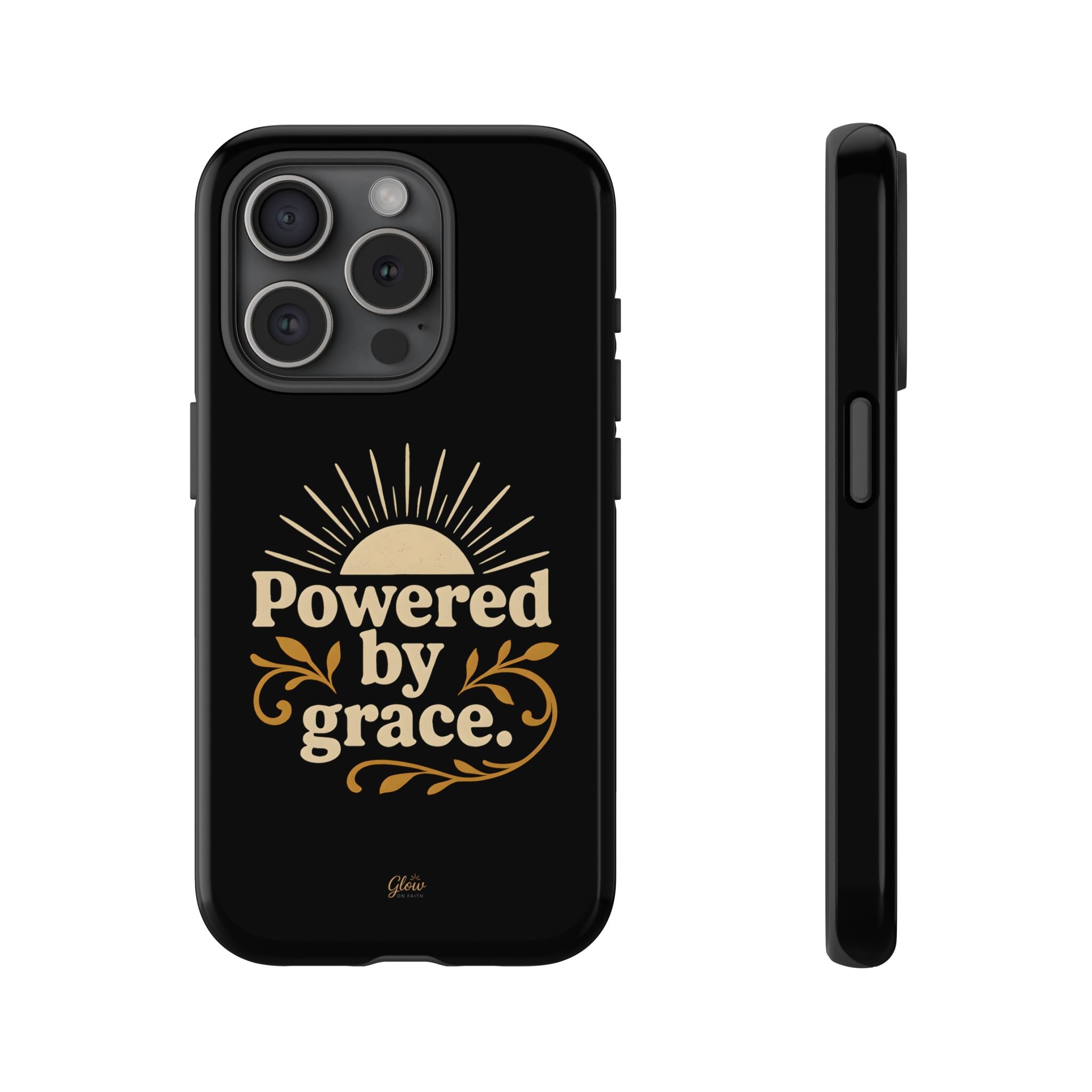 Powered by Grace | Phone Case