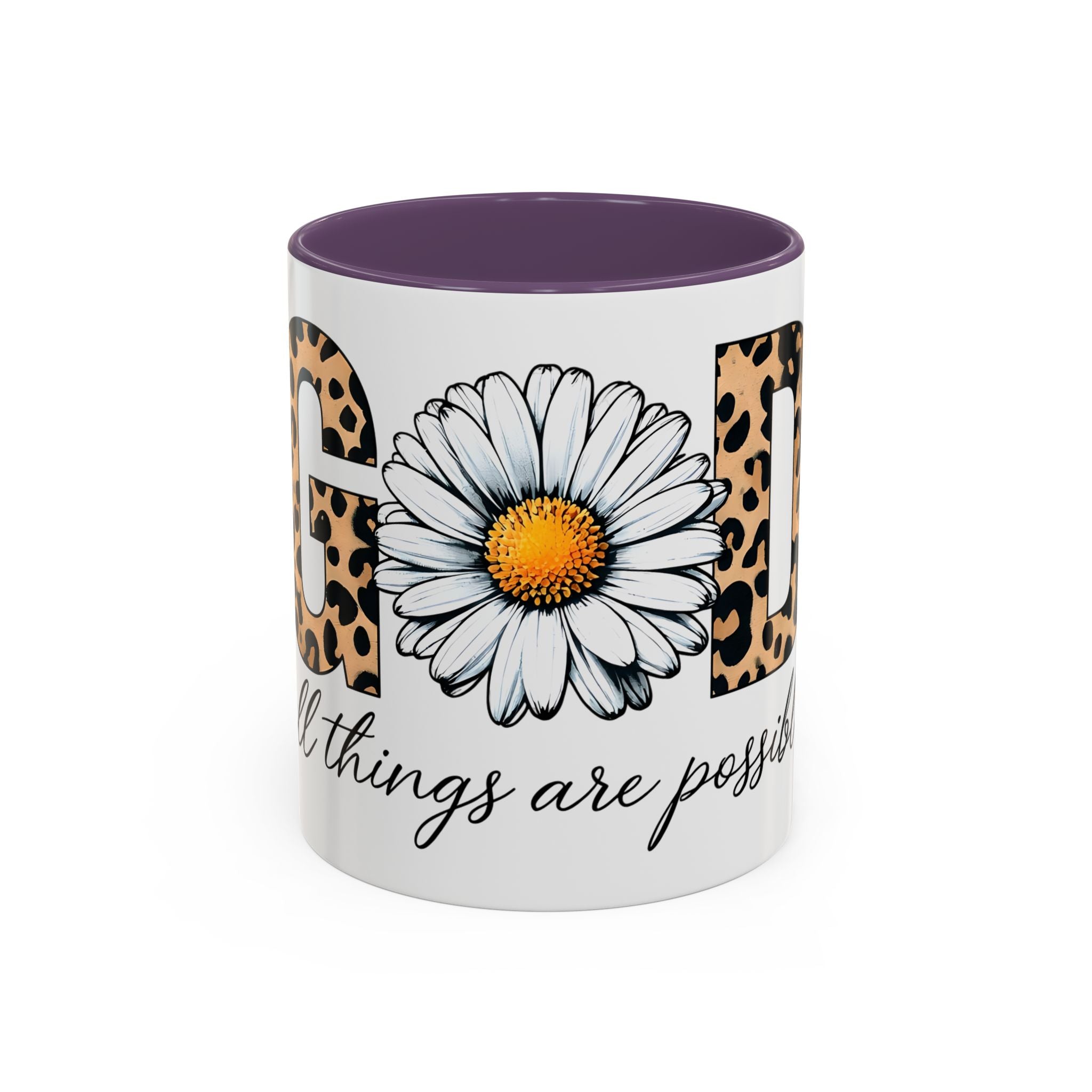 God all things are possible | Coffee Mug