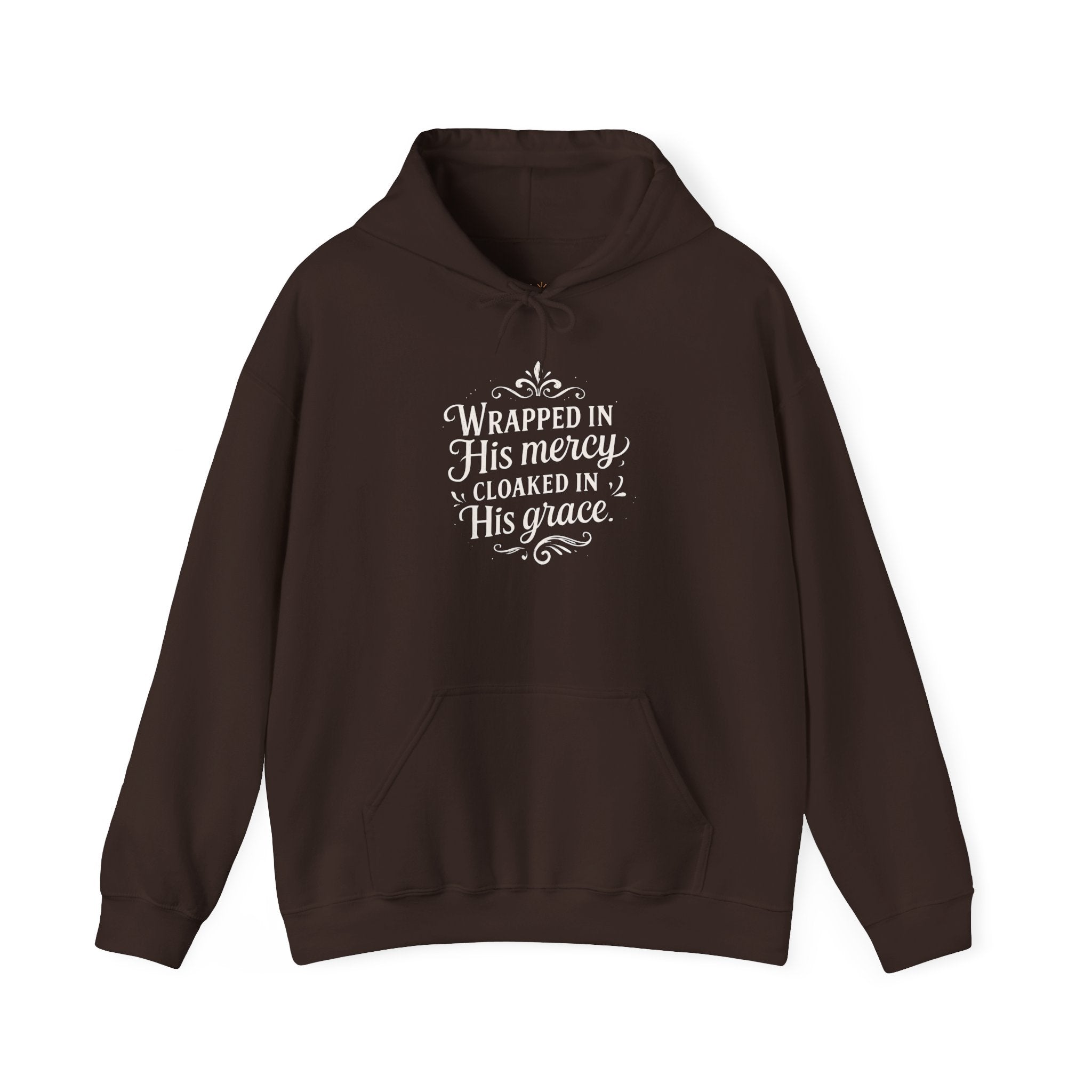 Wrapped in His mercy, cloaked in His grace. | Hoodie