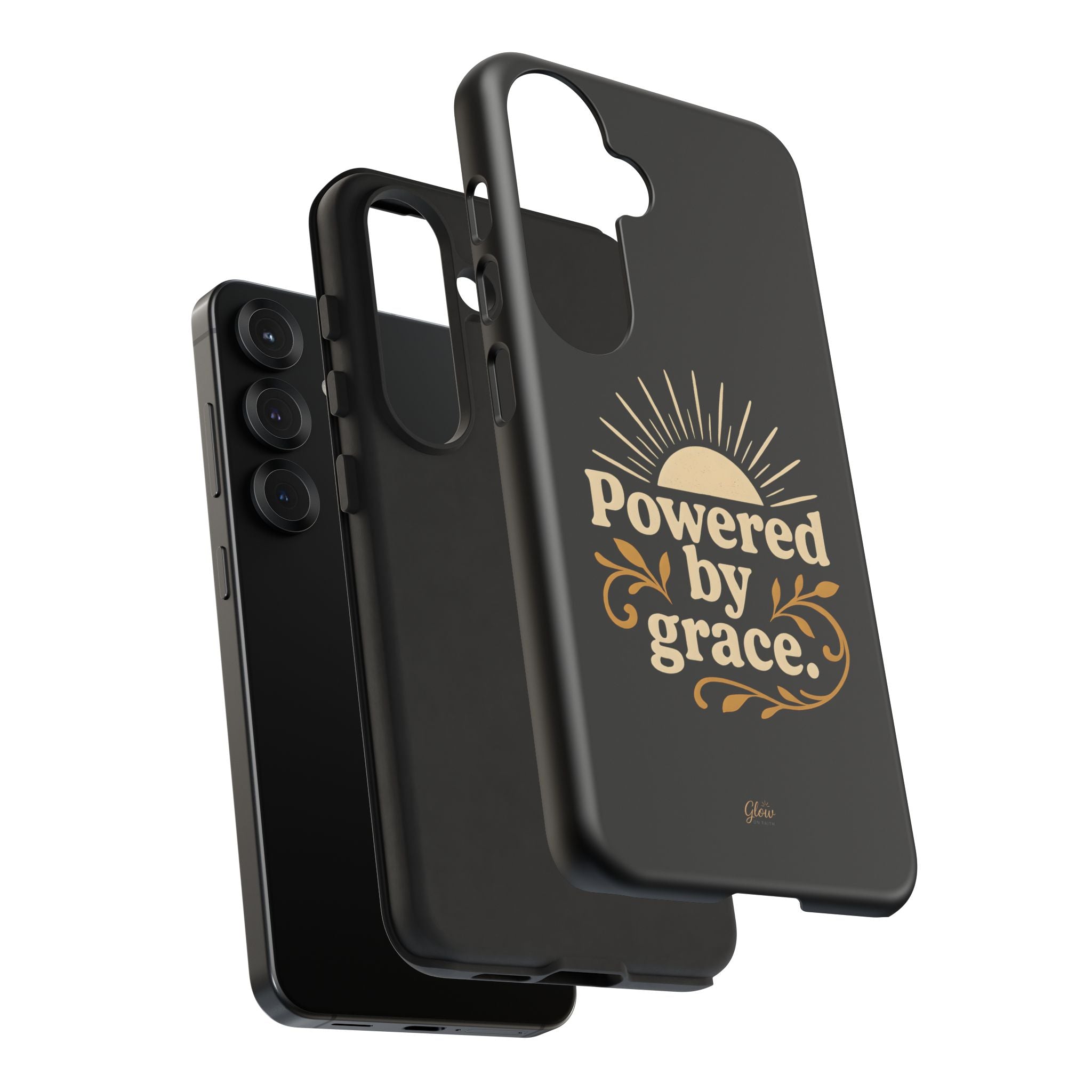 Powered by Grace | Phone Case
