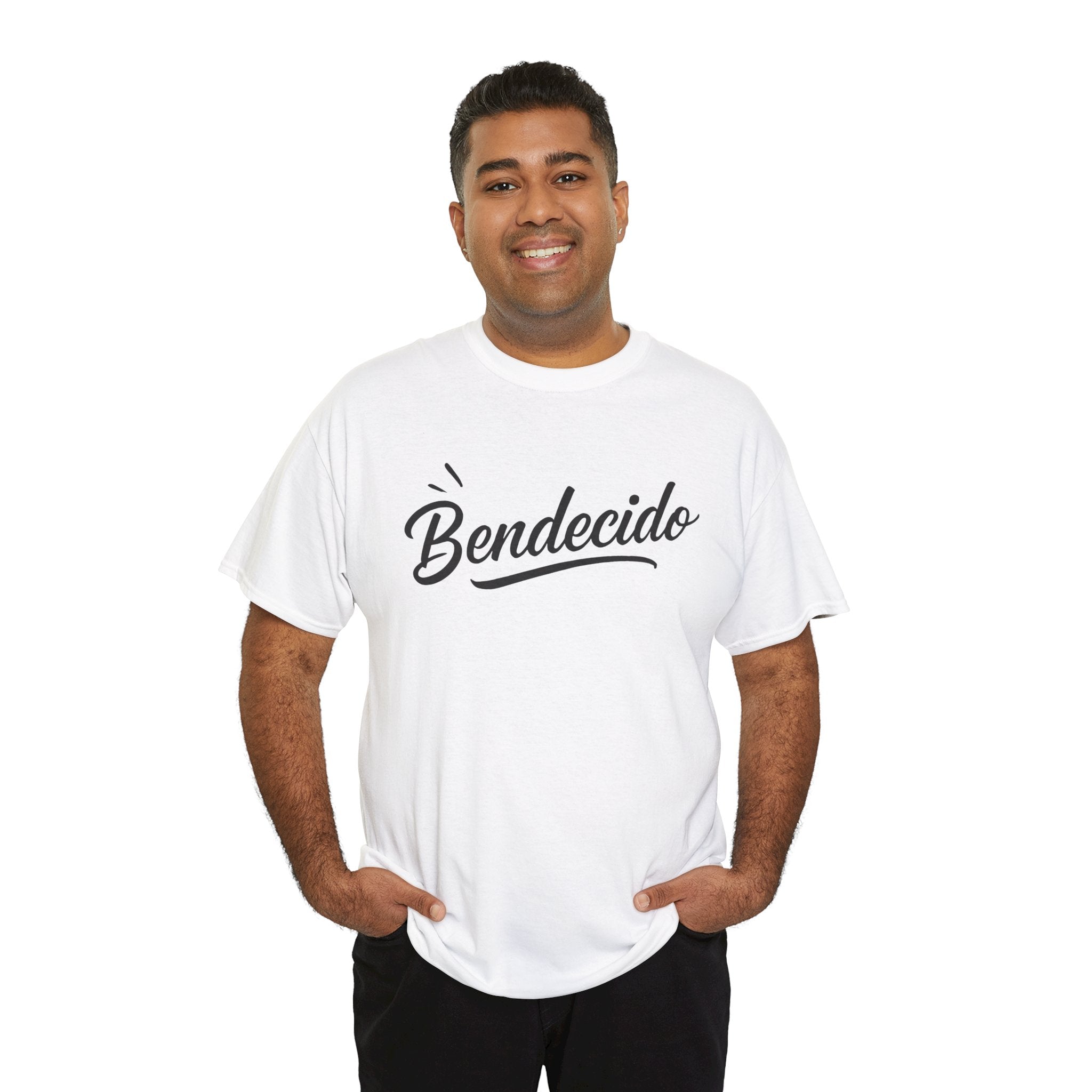 Bendecido (Blessed masculine) | Unisex Heavy Cotton Tee