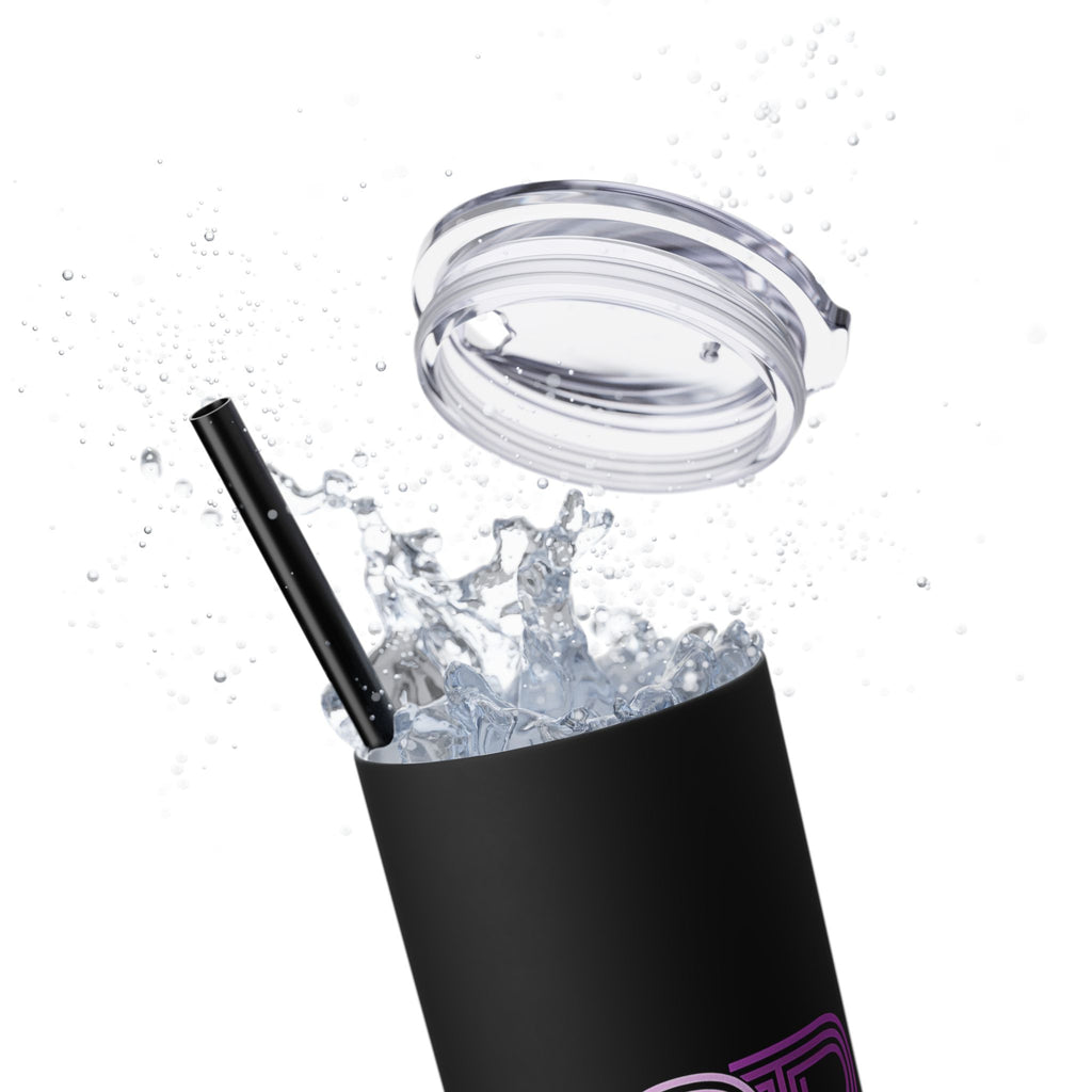 God is Good | Skinny Tumbler with Straw, 20oz