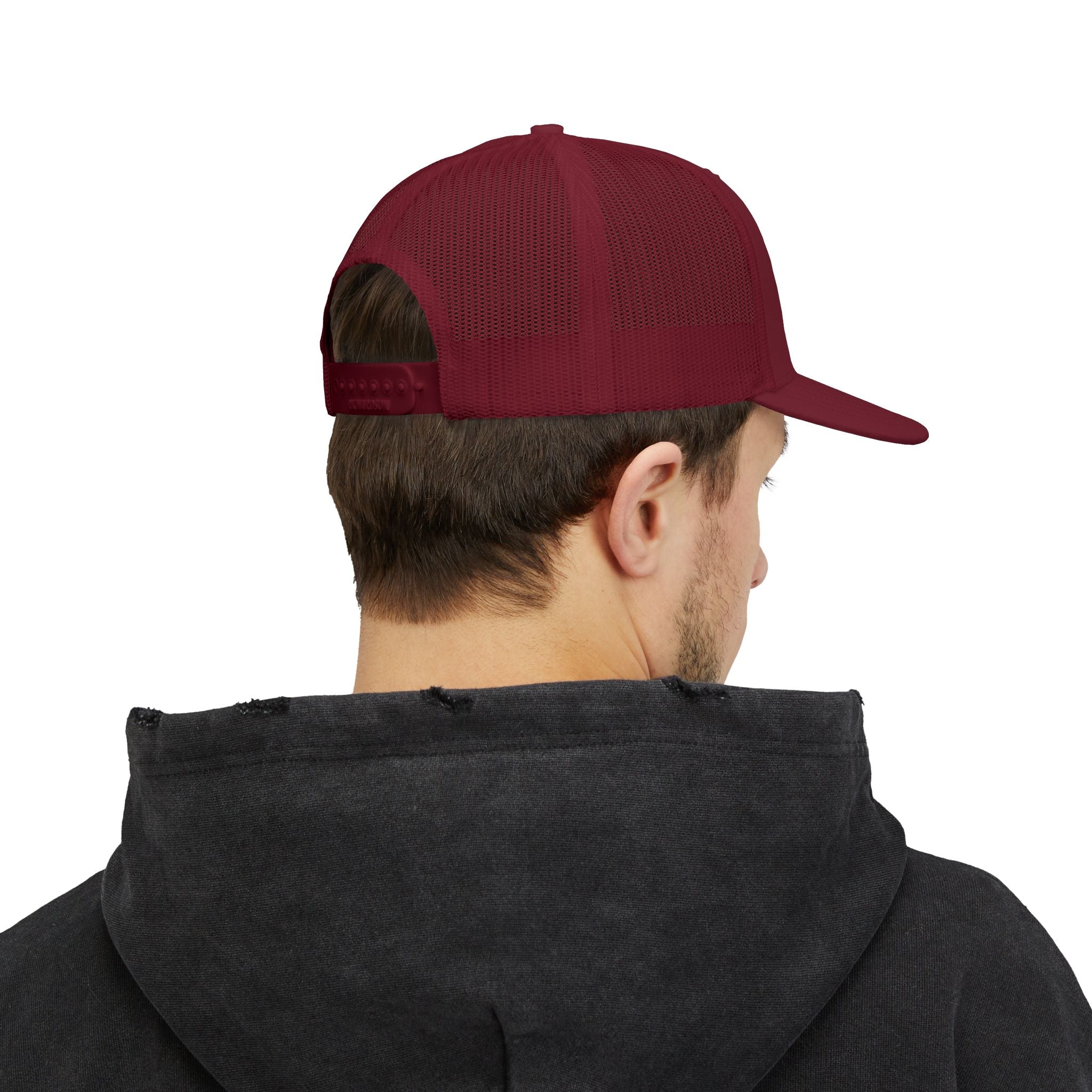Con Dios | Embroidered Snapback Trucker Cap