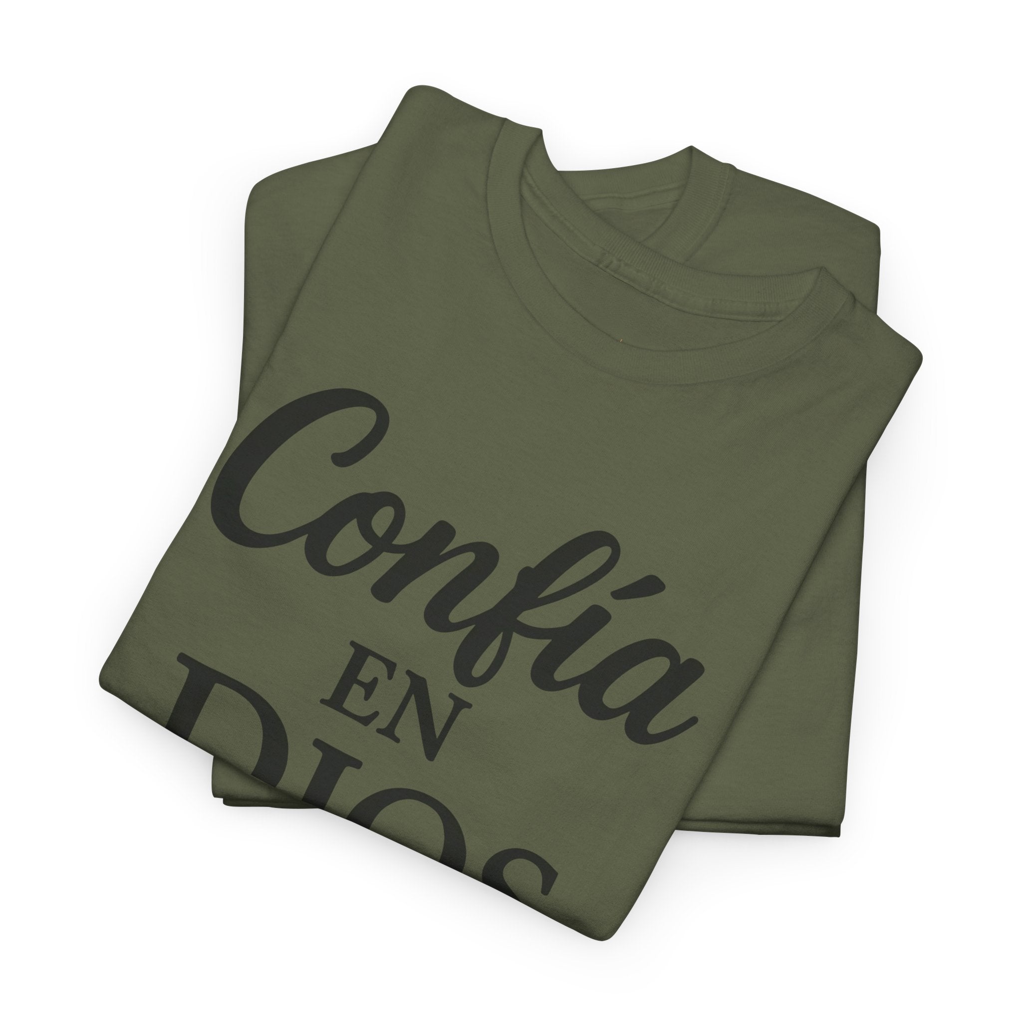 Confía en Dios (Trust God) | Unisex Heavy Cotton Tee