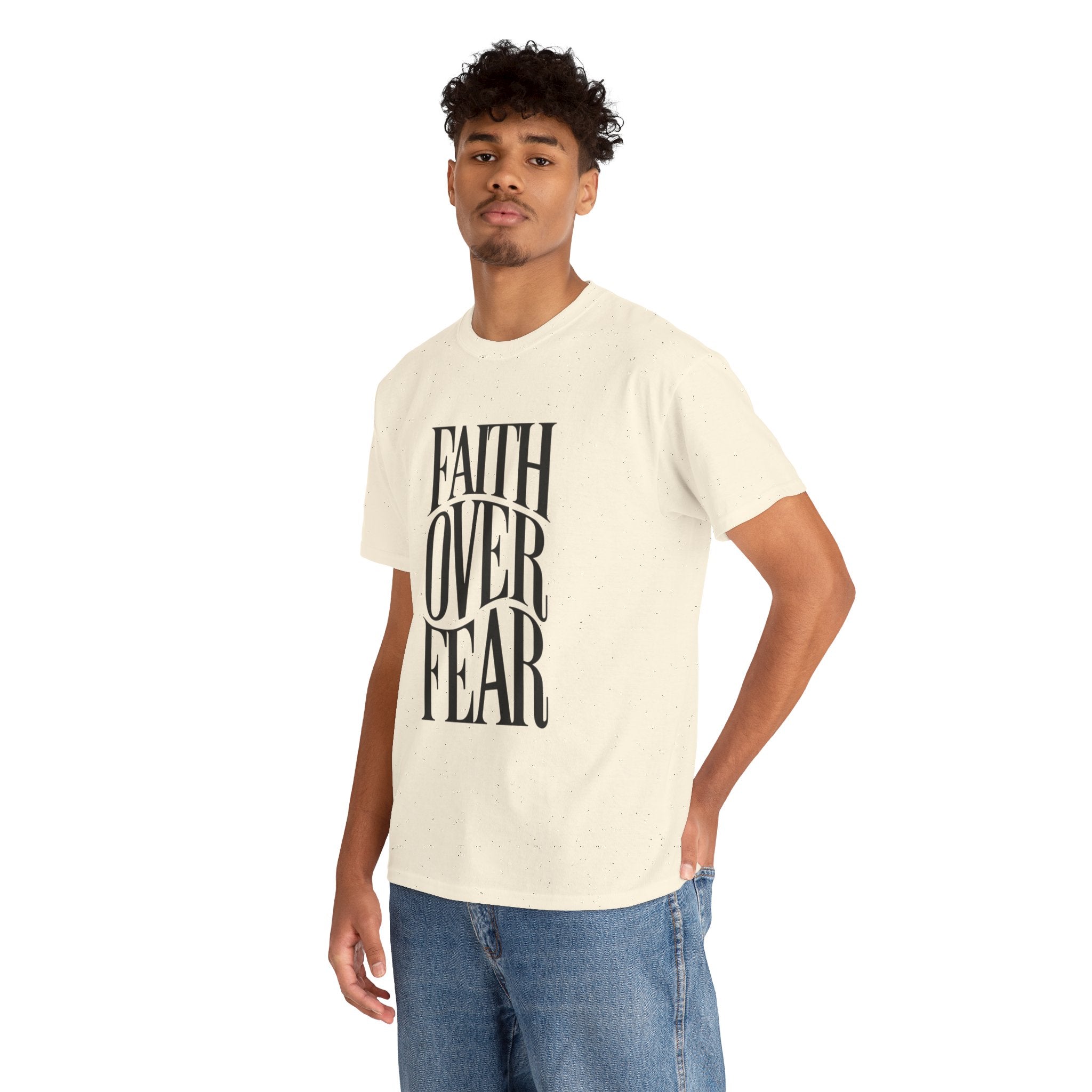 Faith Over Fear | Unisex Cotton Tee