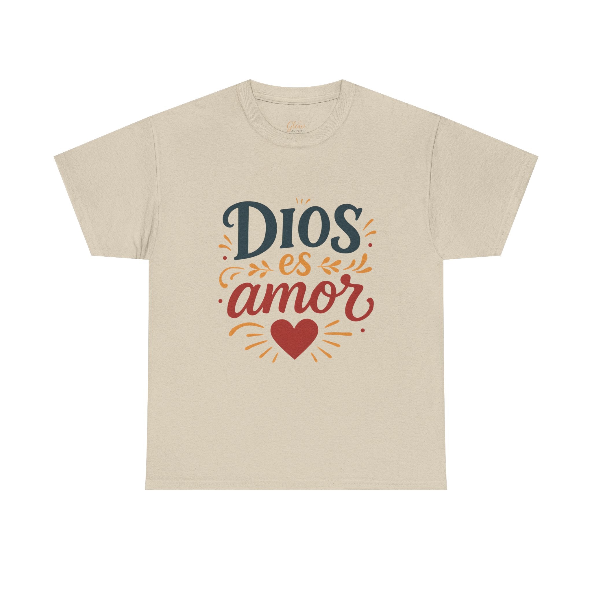 Dios es amor/God is Love | Unisex Heavy Cotton Tee