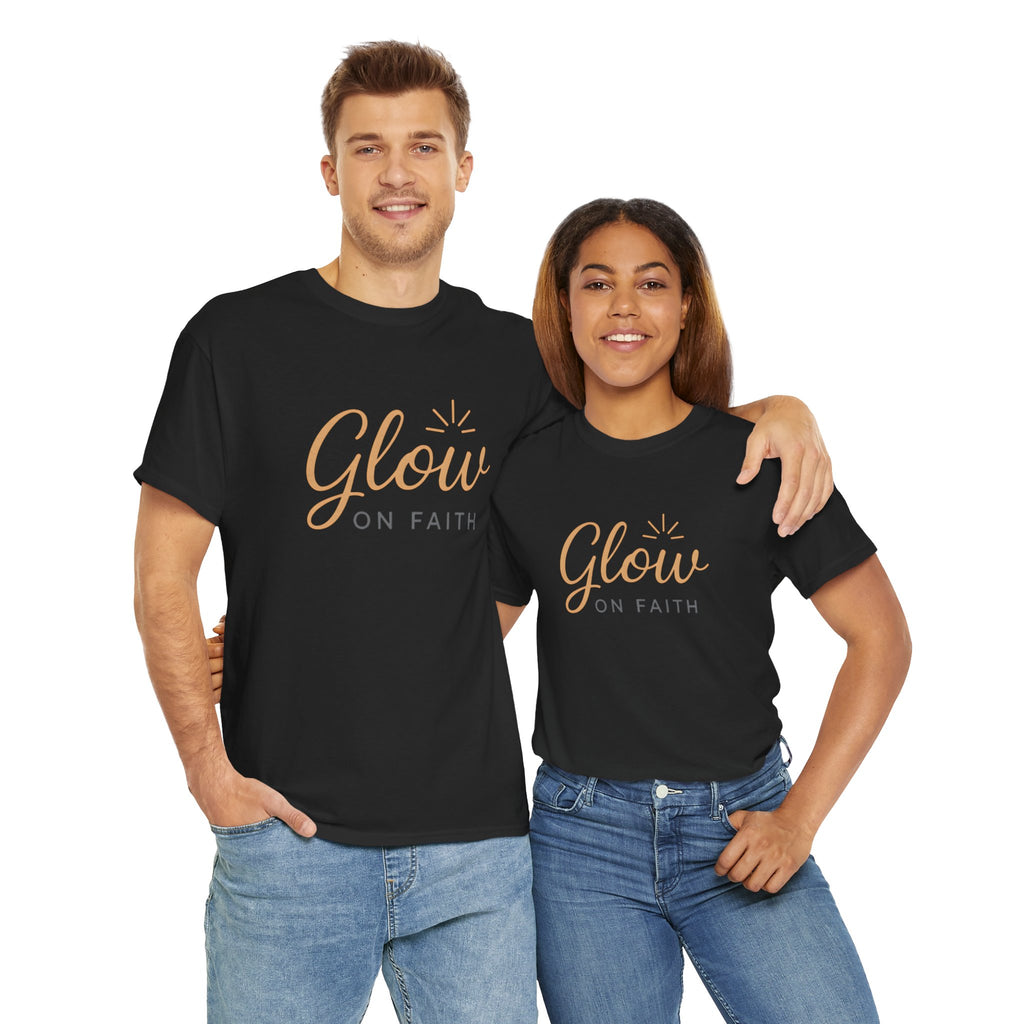 Glow on Faith | Unisex Heavy Cotton Tee