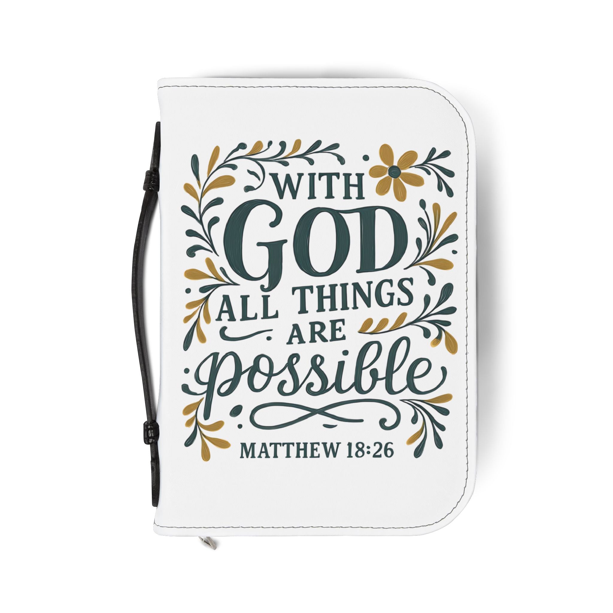 With God all things are possible. – Matthew 19:26 | Bible Cover