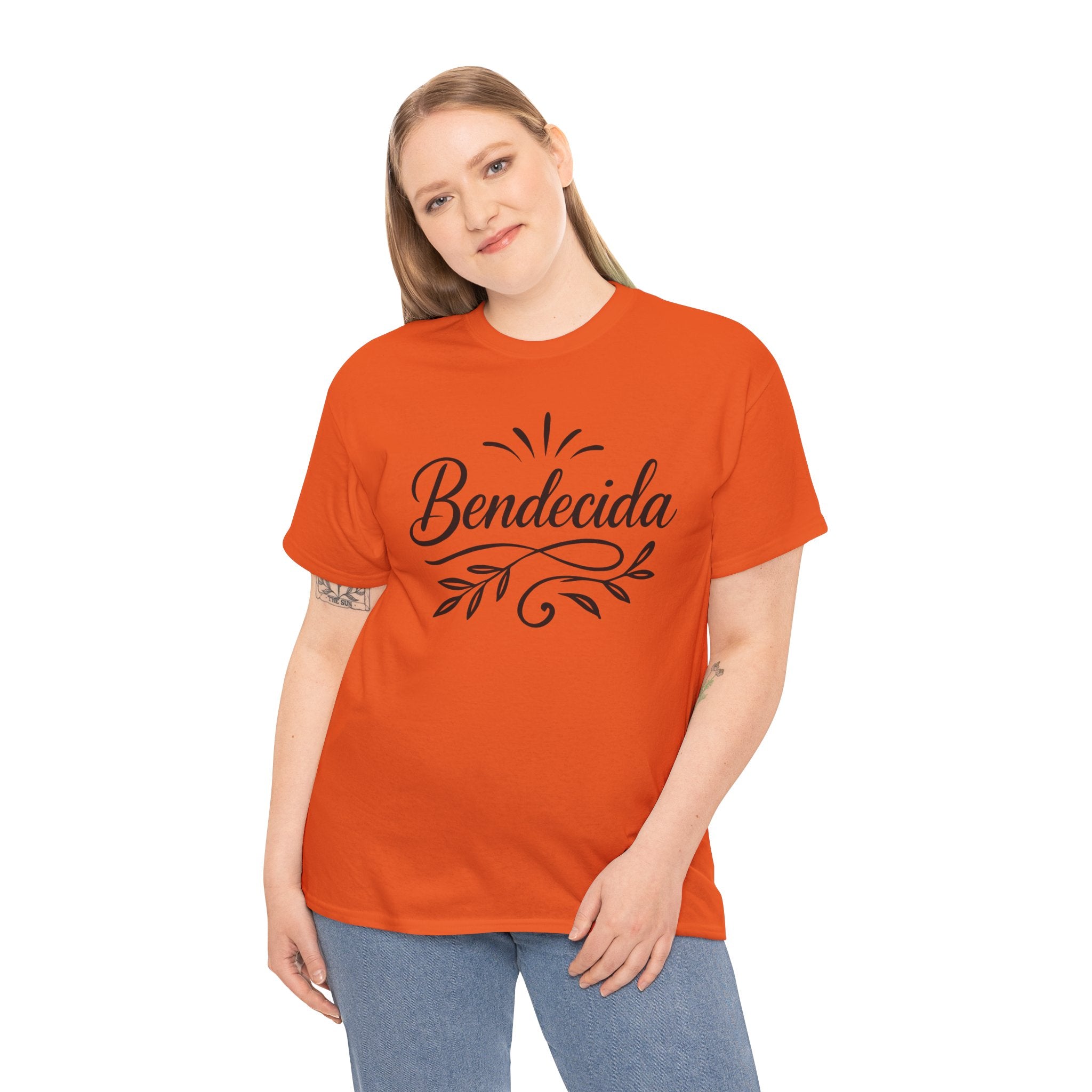 Bendecida (Blessed feminine) | Unisex Heavy Cotton Tee