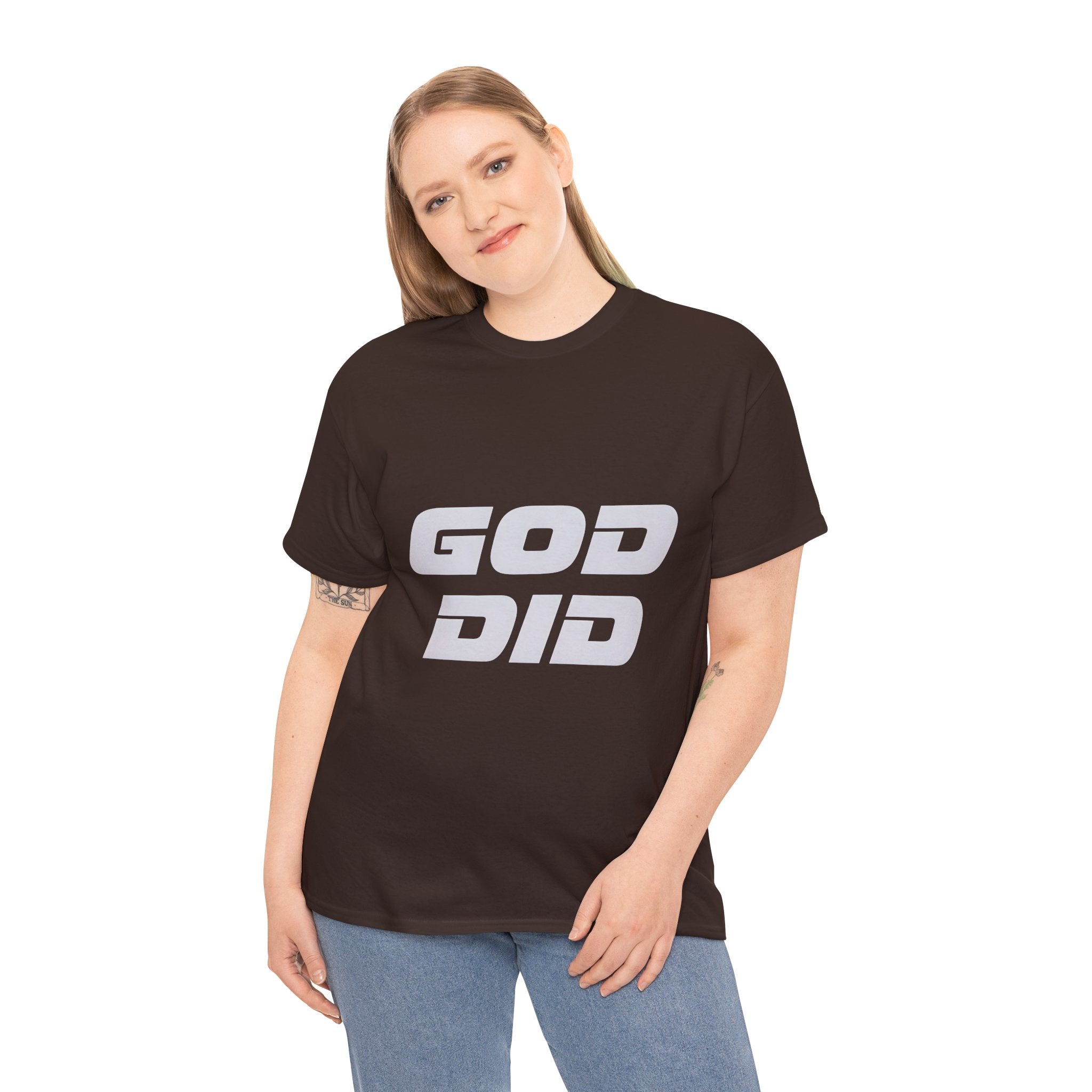 God Did | Unisex Heavy Cotton Tee