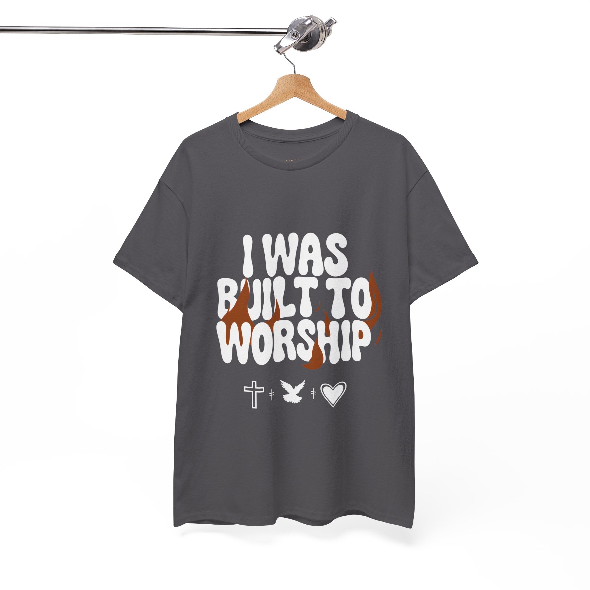 I was built to worship | Unisex Heavy Cotton Tee