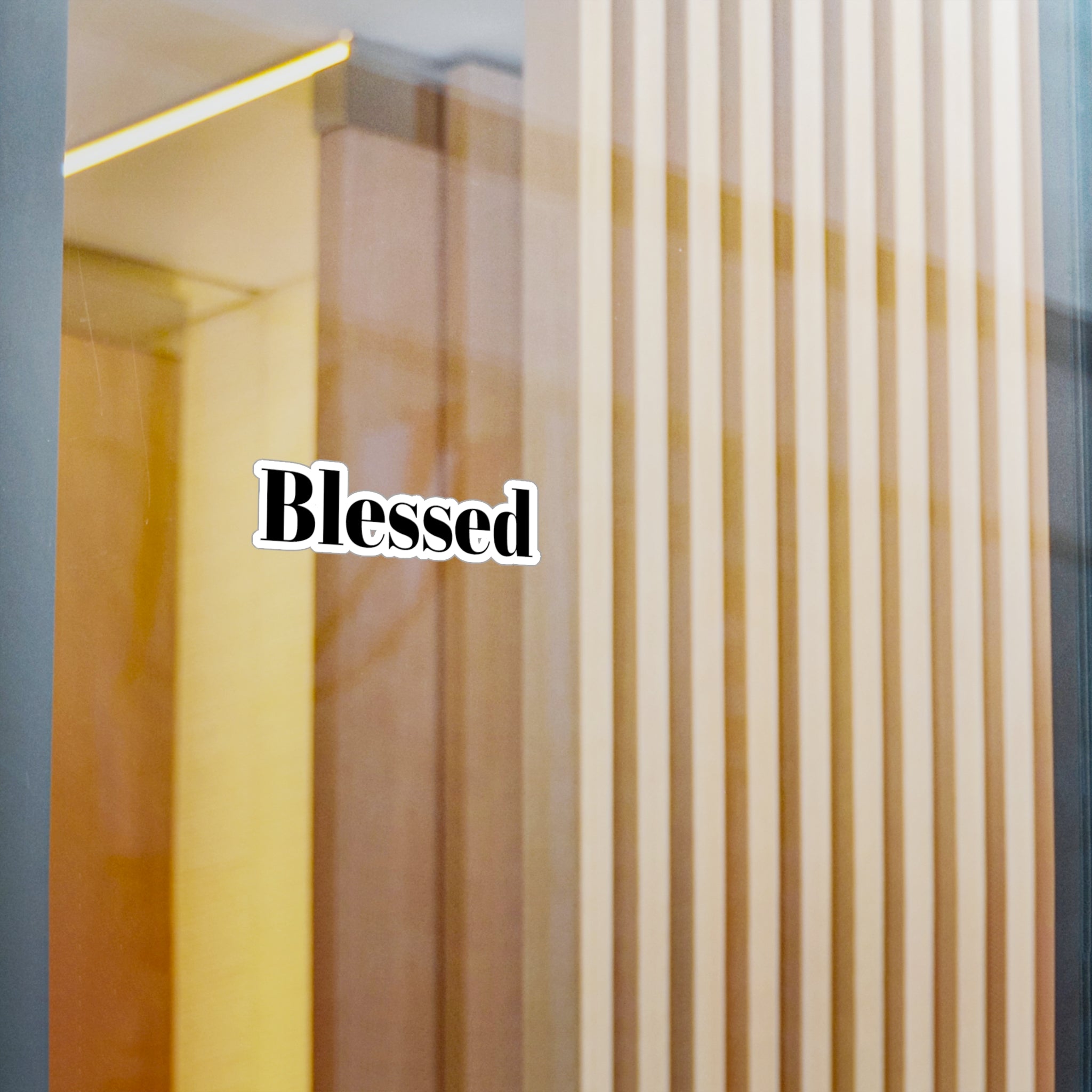 Blessed Kiss-Cut Vinyl Sticker