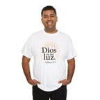Dios es mi luz. — Salmos 27:1 | Unisex Cotton Tee