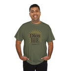 Dios es mi luz. — Salmos 27:1 | Unisex Cotton Tee