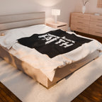 Faith | Cozy Velveteen Plush Blanket