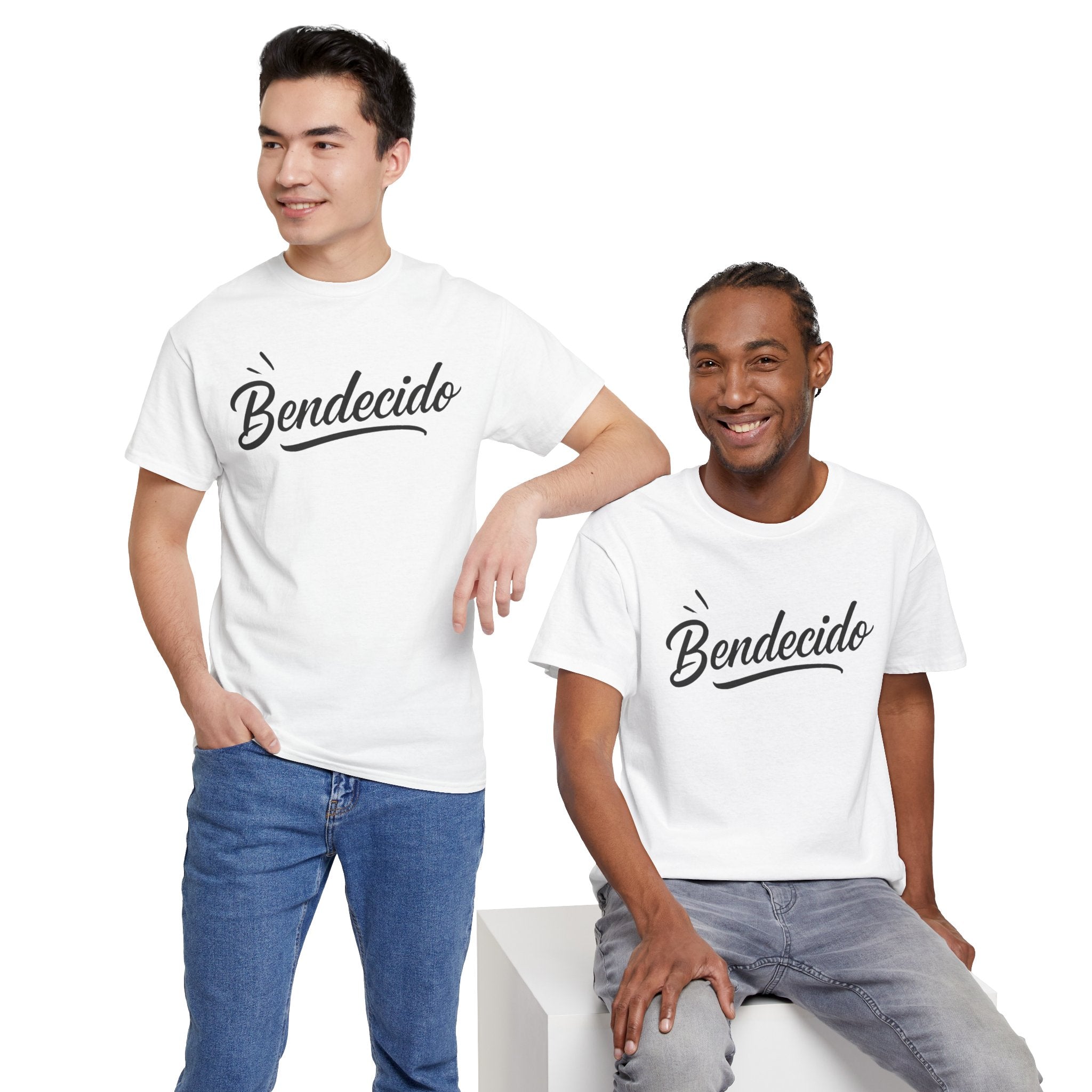Bendecido (Blessed masculine) | Unisex Heavy Cotton Tee