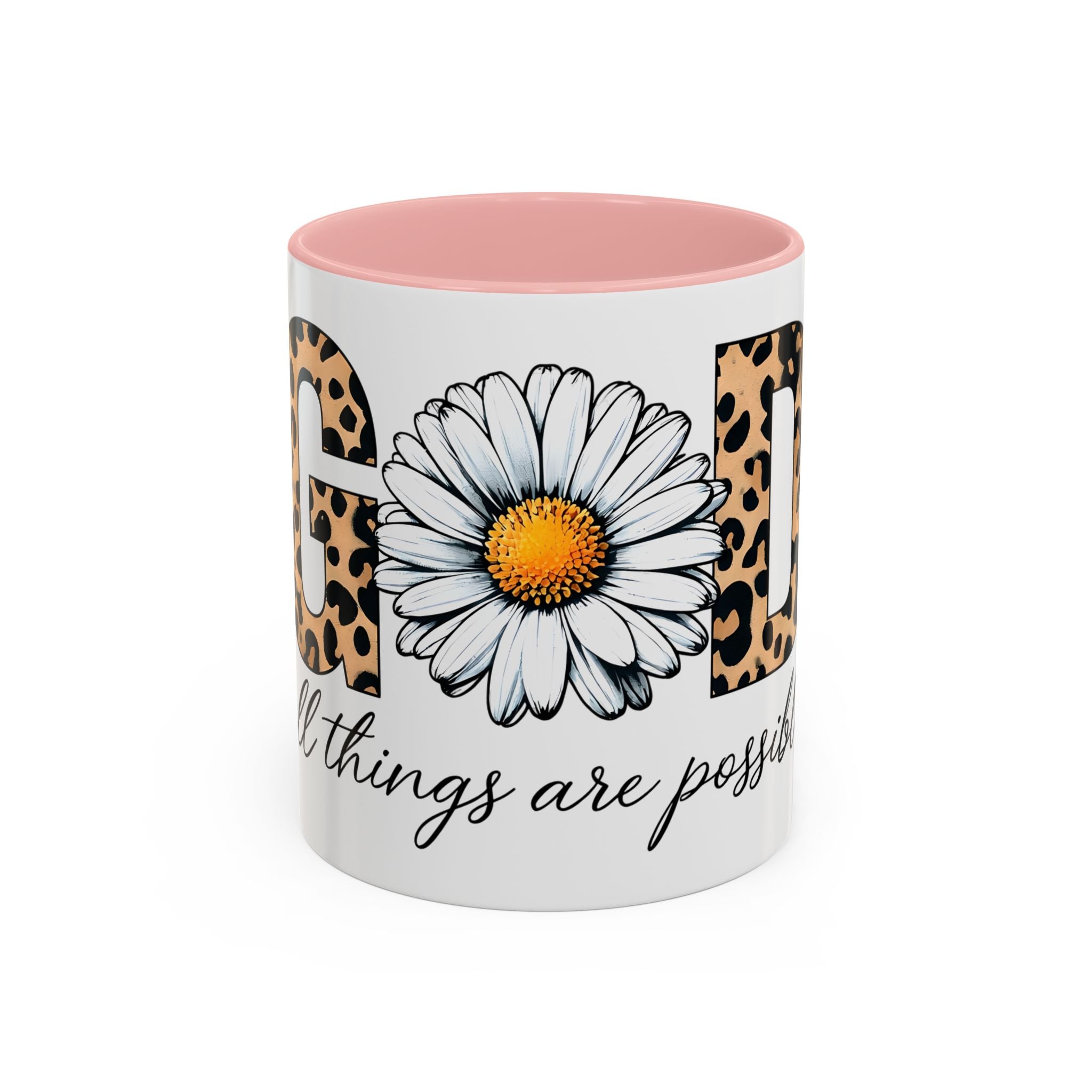 God all things are possible | Coffee Mug