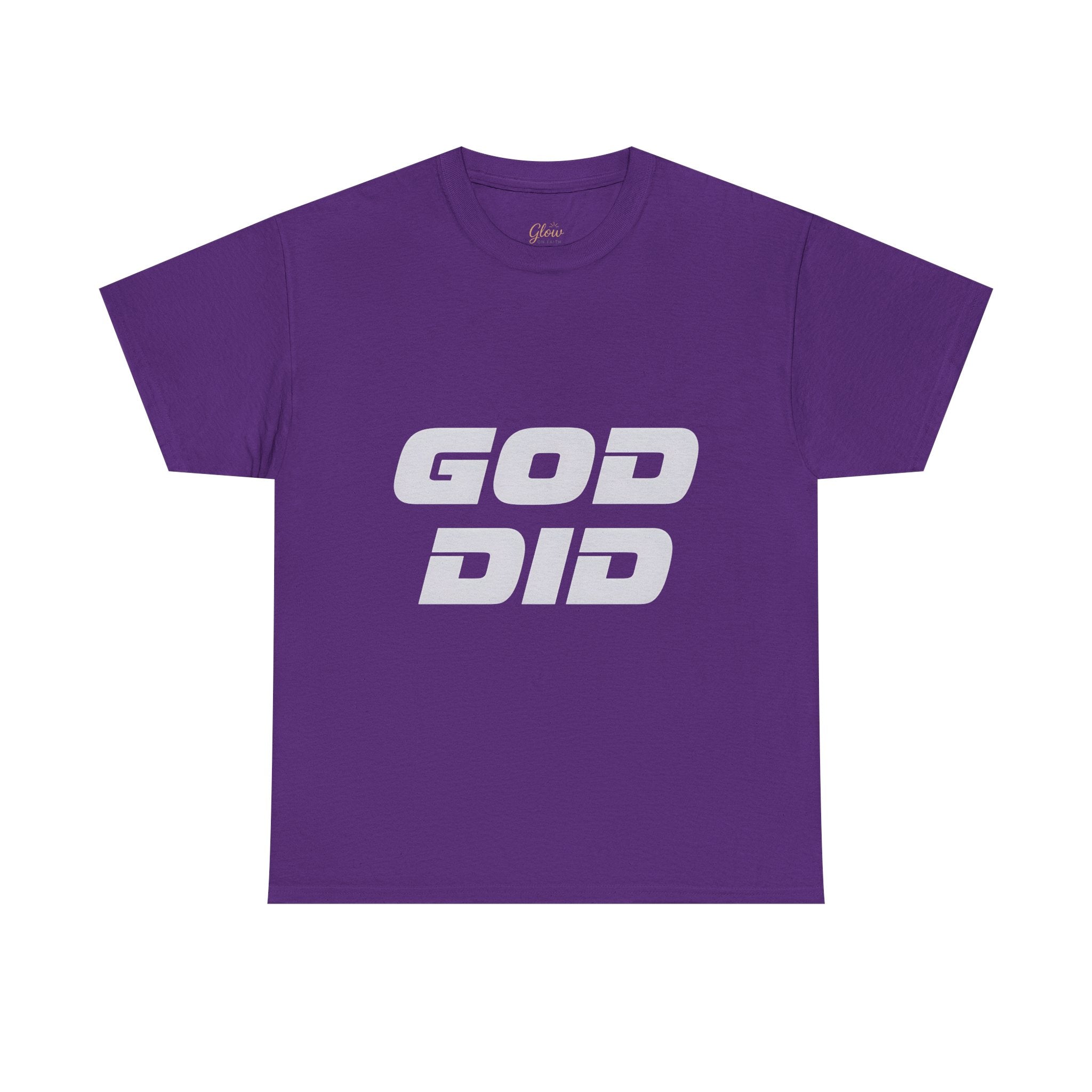 God Did | Unisex Heavy Cotton Tee