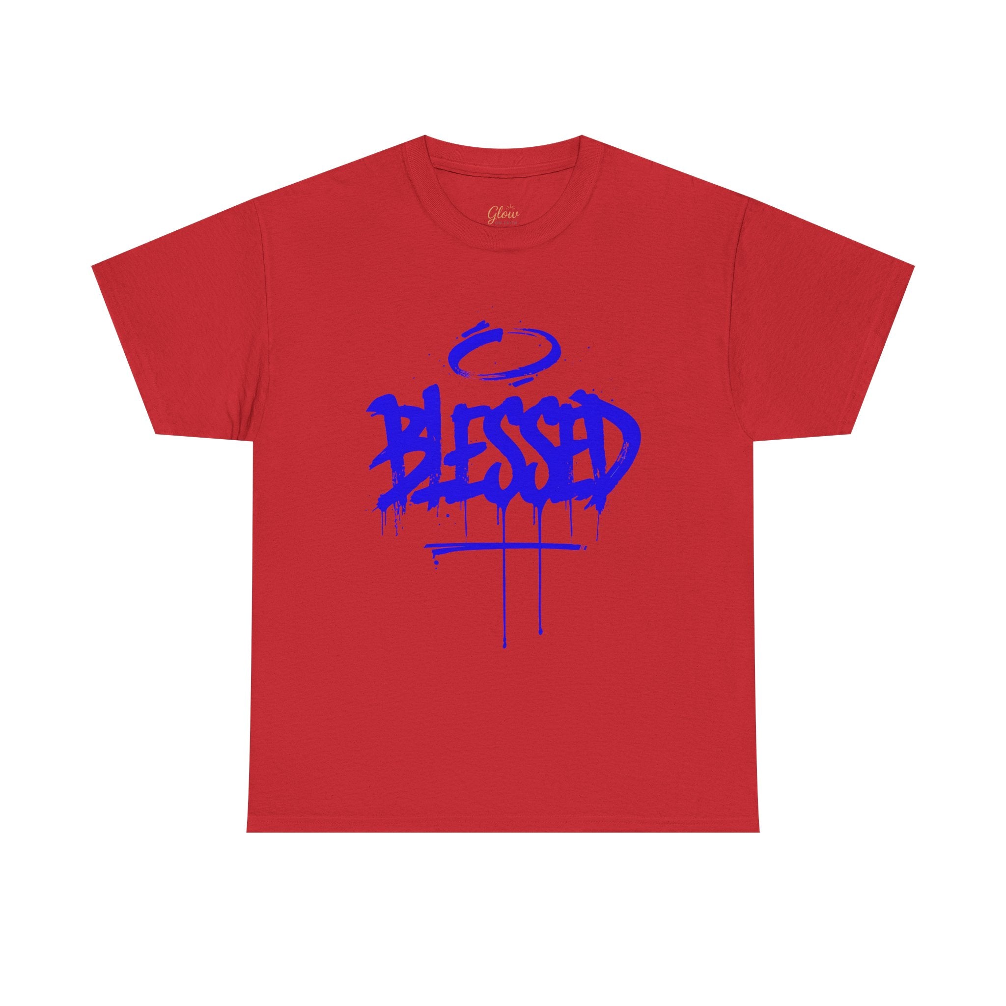 Blessed | Unisex Graffiti Style Heavy Cotton Tee