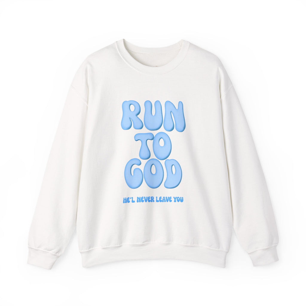 Run to God | Unisex Crewneck Sweatshirt
