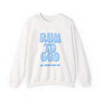 Run to God | Unisex Crewneck Sweatshirt