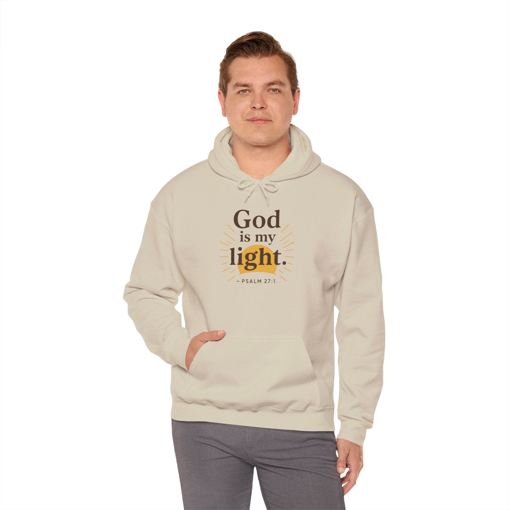 God is My Light | Unisex Hooded Sweatshirt