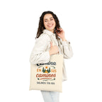 Camina en sus caminos | Cotton Canvas Tote Bag