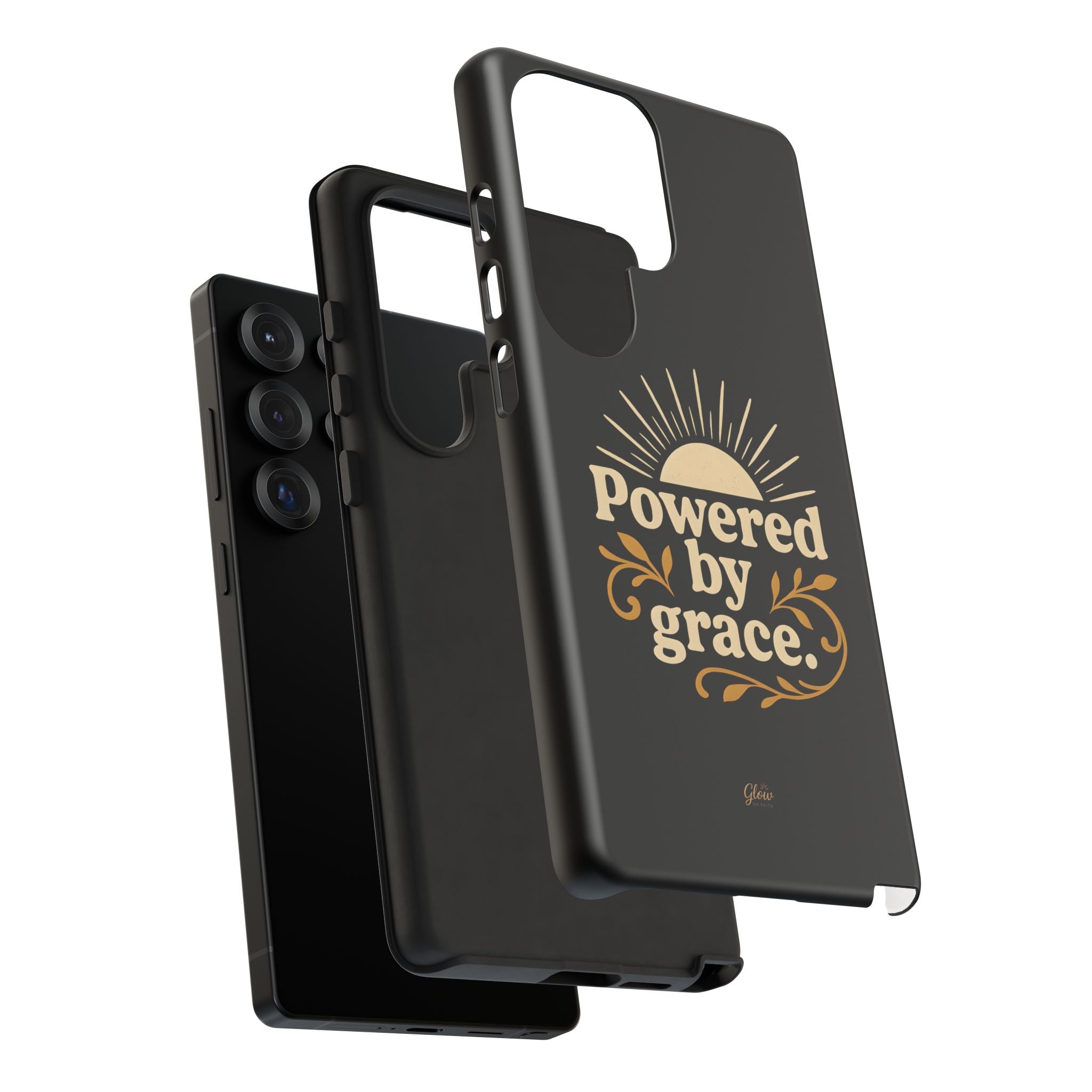 Powered by Grace | Phone Case