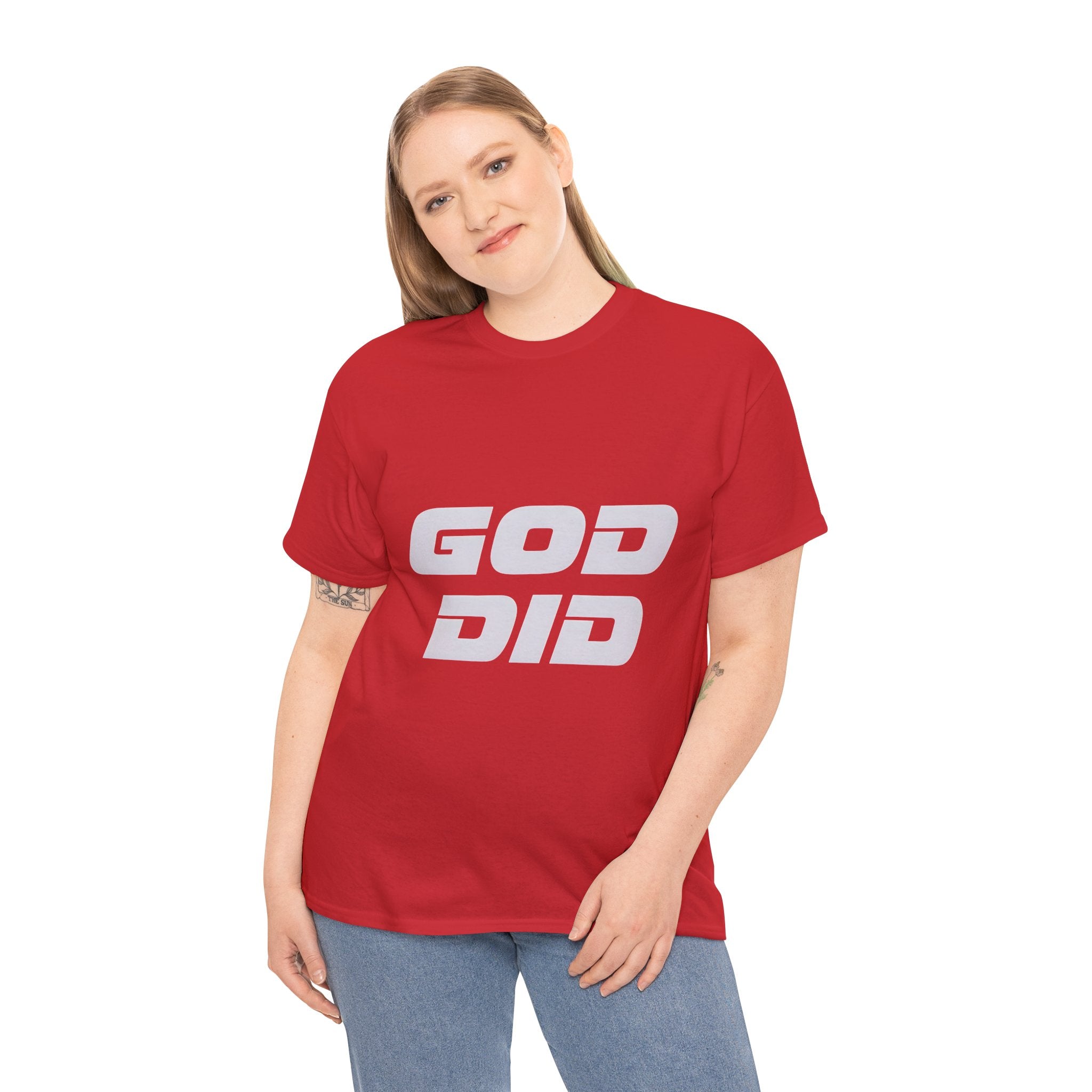 God Did | Unisex Heavy Cotton Tee
